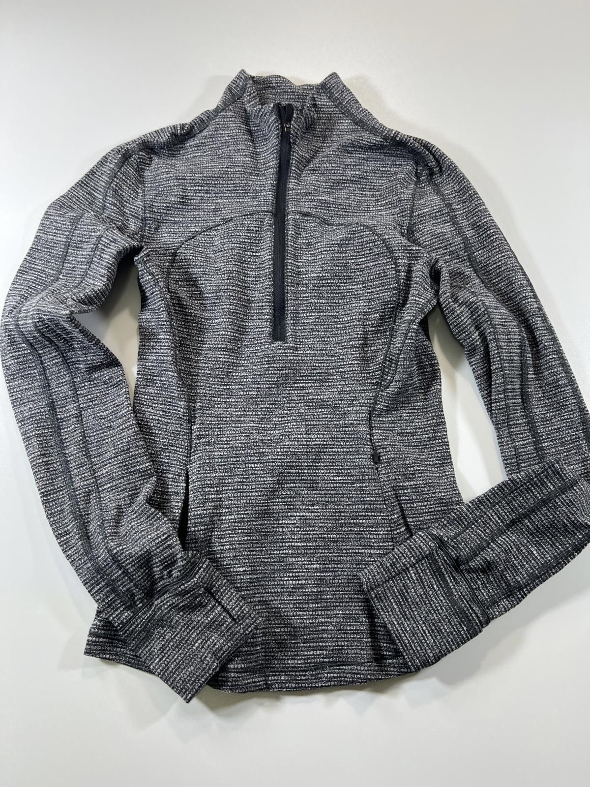 Unknown London Lululemon Run Briskly 1/2 Zip Pullover in Coco Pique S Size ONE SIZE - 1 Thumbnail
