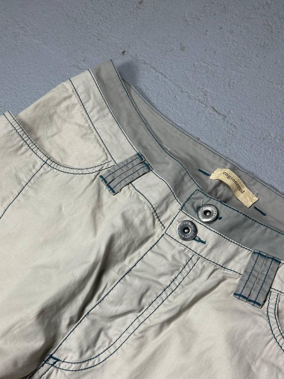 Kenzo Archive Kenzo Homme Engineered Arc Fit Baggy Pants Size US 34 / EU 50 - 6 Thumbnail