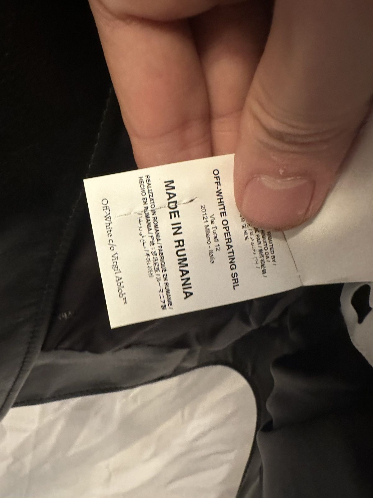 Off-White OFF-WHITE Leather Jacket Size US M / EU 48-50 / 2 - 17 Thumbnail