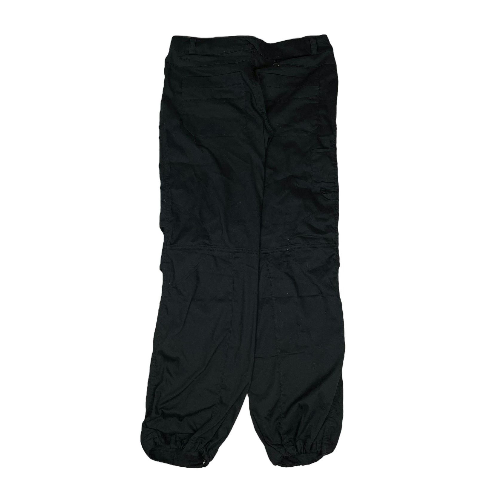 Nike × Vintage Nike Fit Dry Womens Black Swoosh Pockets Drawstring Pants 10 Size 30" / US 8 / IT 44 - 8 Thumbnail