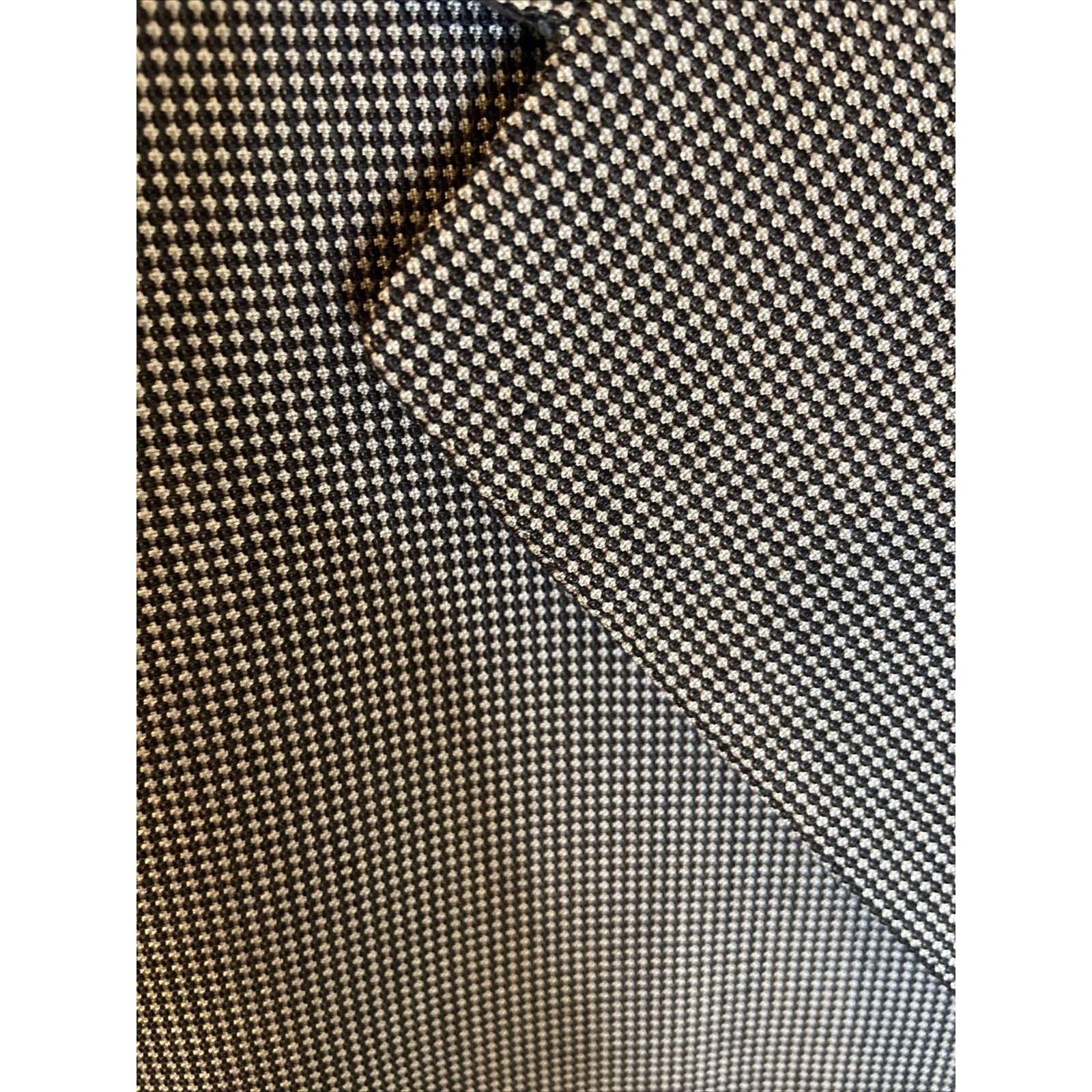 Canali Canali Men’s Black White Dot Pattern Sport Coat 44L/54L Size 44L - 2 Thumbnail