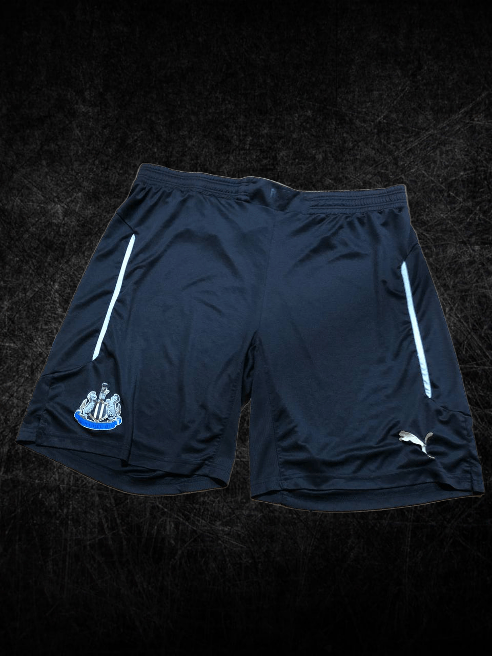 Puma Newcastle United Home Football Shorts Black Puma Mens Size US 34 / EU 50 - 1 Thumbnail