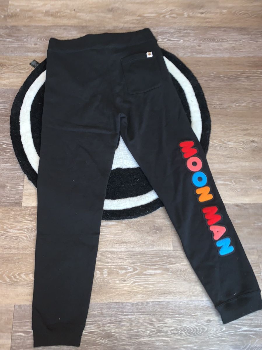Bape × Kid Cudi Bape x Kid Cudi Moon Man Camo Slim Sweat Pants Size US 34 / EU 50 - 2 Thumbnail