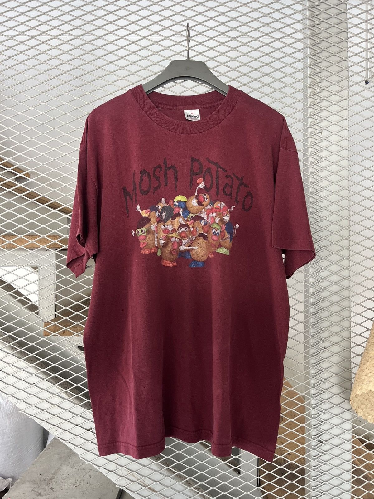 Disney × Vintage Vintage Mosh POTATO ( Heads ) parody Mosh pit 90’s Tshirt Size US XL / EU 56 / 4 - 2 Thumbnail