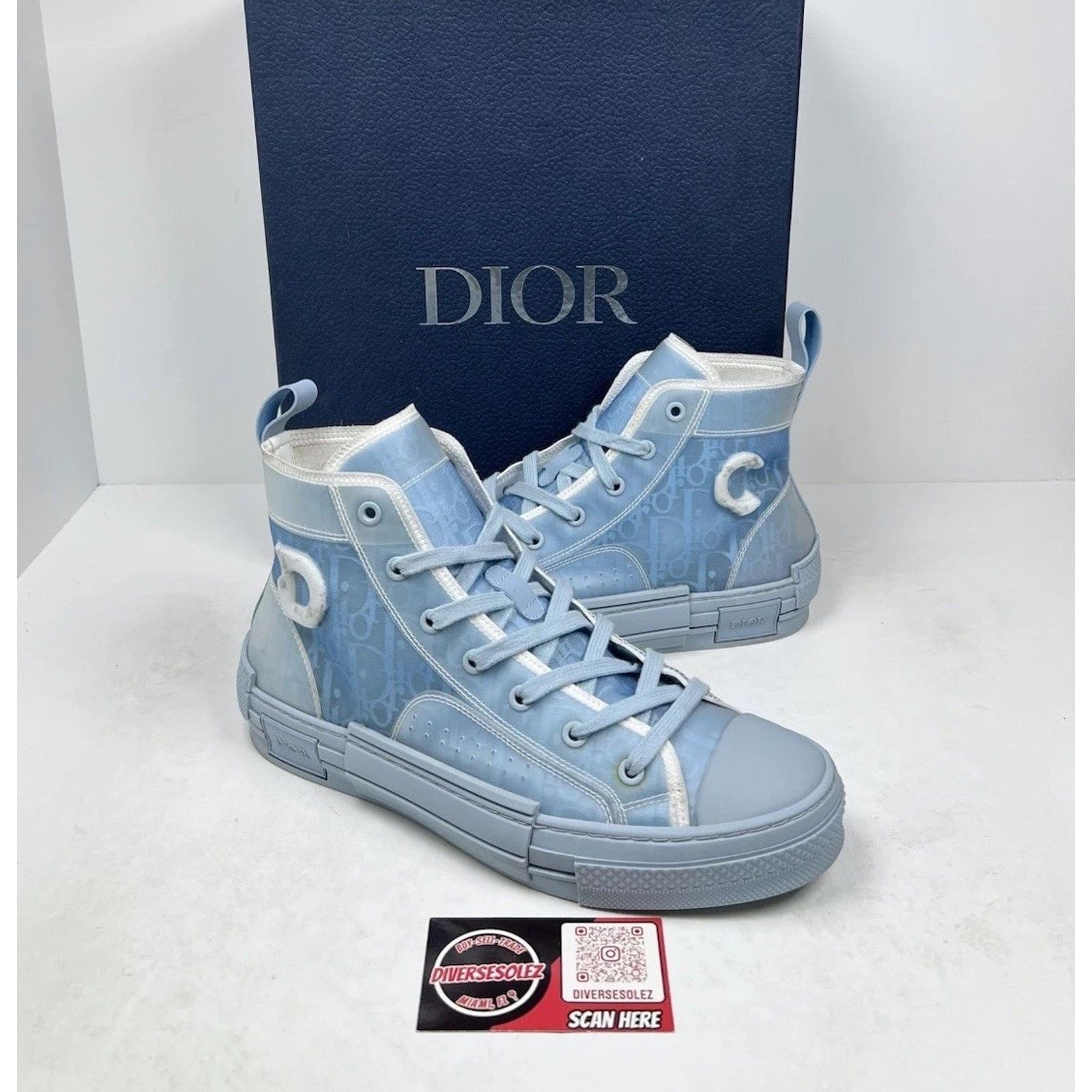 Dior Size 41EU/8US - Dior B23 High Top Daniel Arsham Size US 8 / EU 41 - 1 Thumbnail