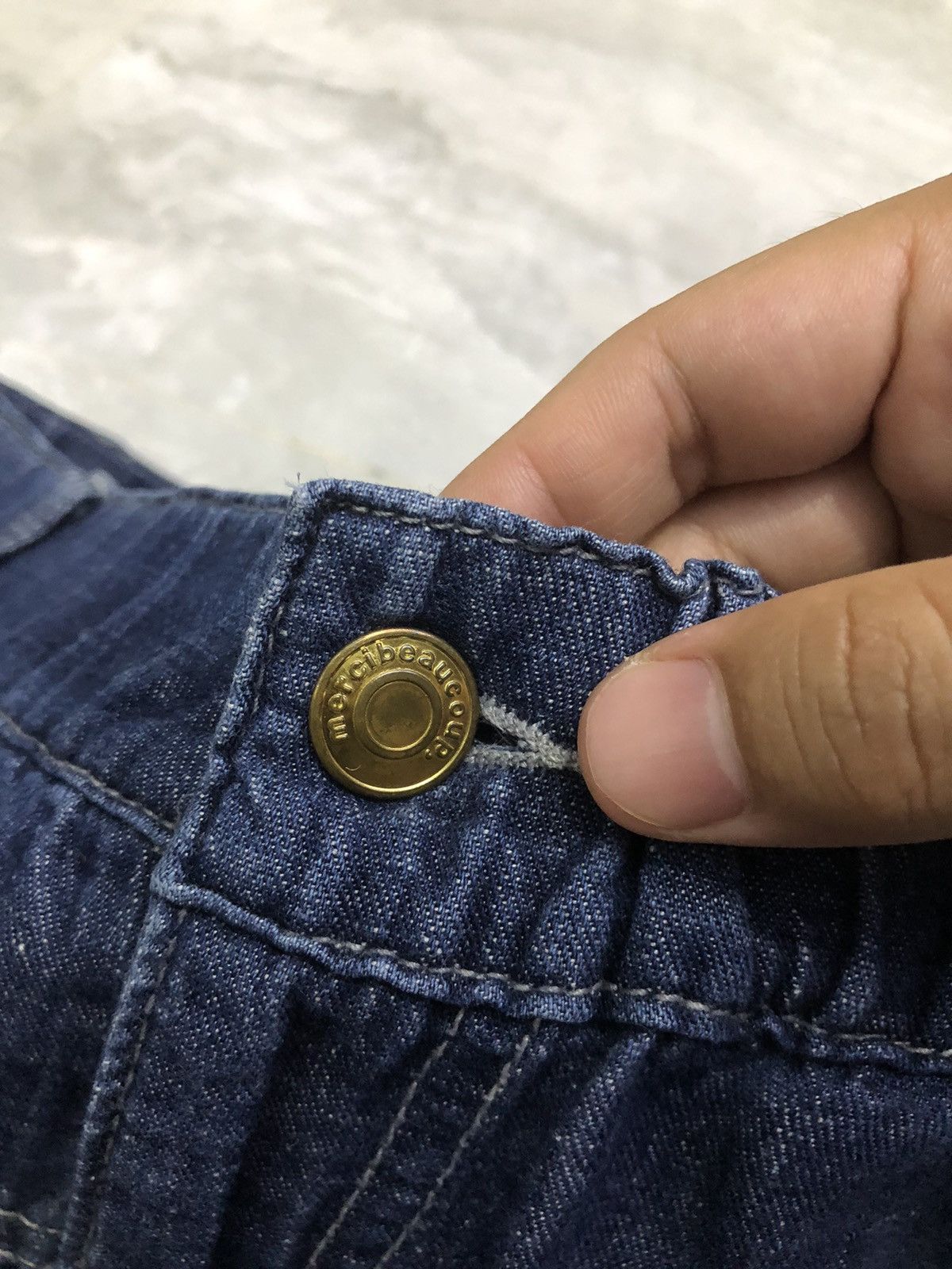 mercibeaucoup Mercibeaucoup Balloon Denim Pants + Free Tote Bag Size US 28 / EU 44 - 10 Thumbnail