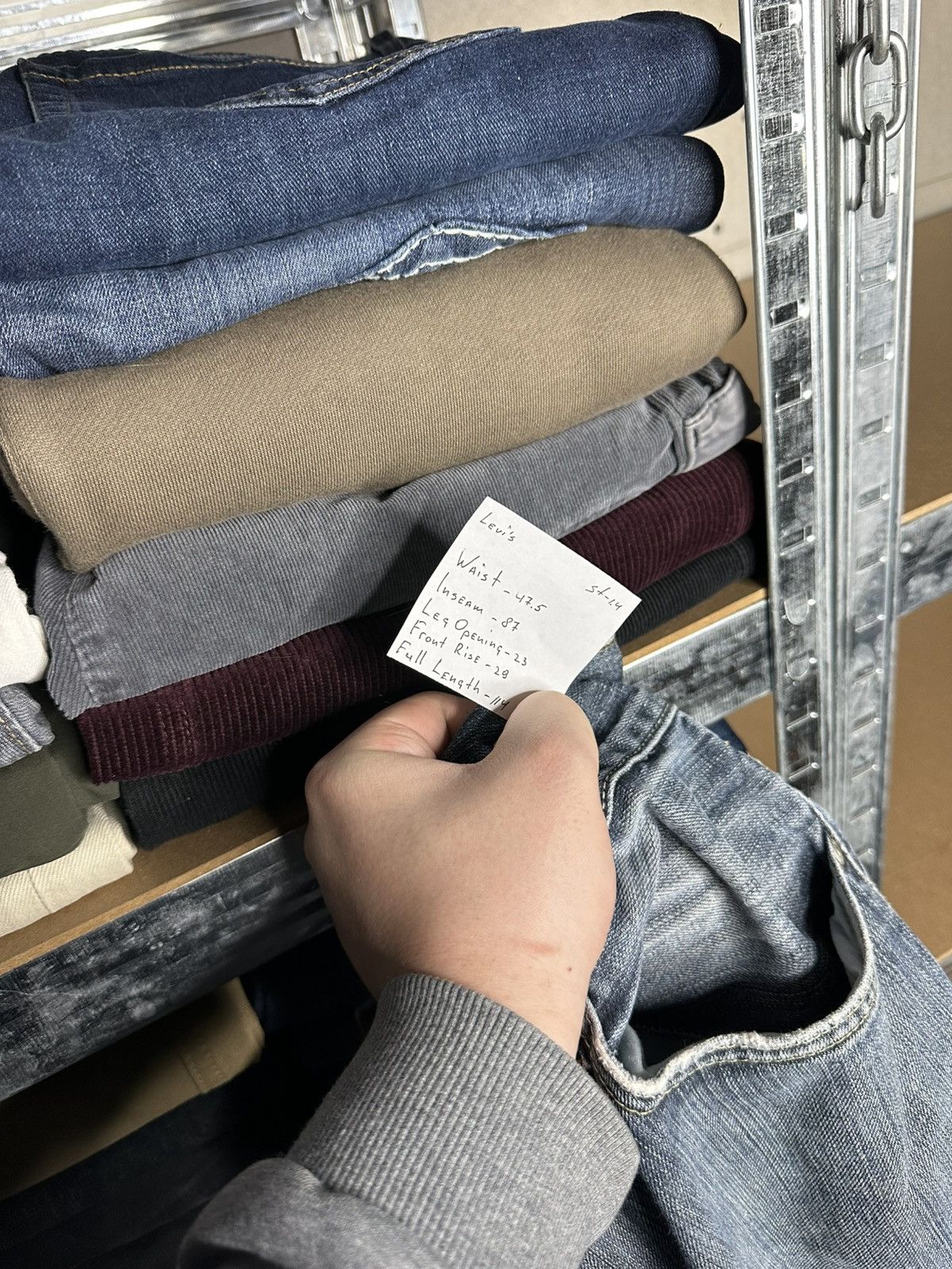 Levi's Levi's 506 Straight Jeans W36 L34 Denim Faded Pants Size US 36 / EU 52 - 20 Thumbnail