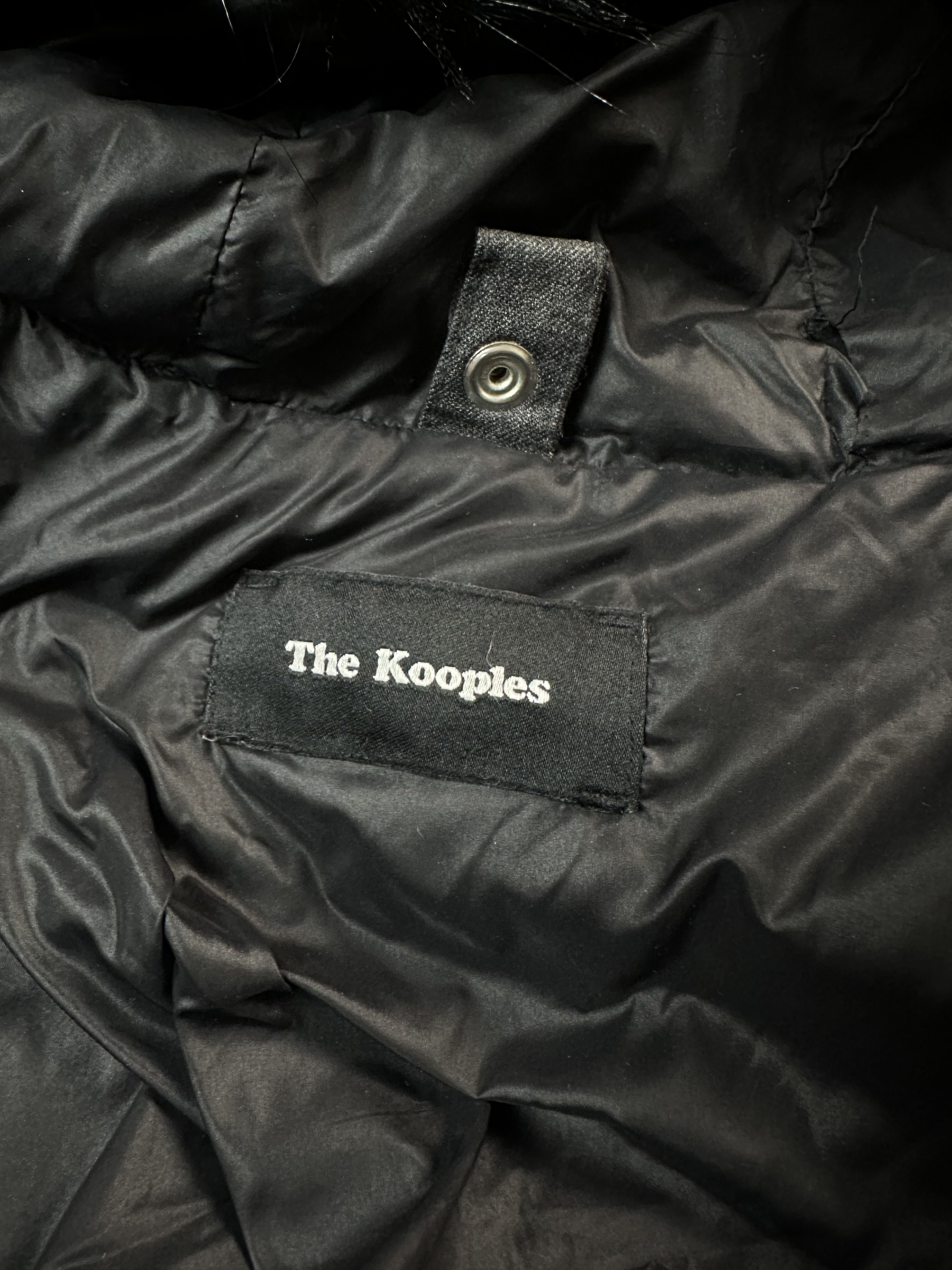 The Kooples The Kooples Fur Hood Puffer Boxy Jacket Size US XS / EU 42 / 0 - 5 Thumbnail