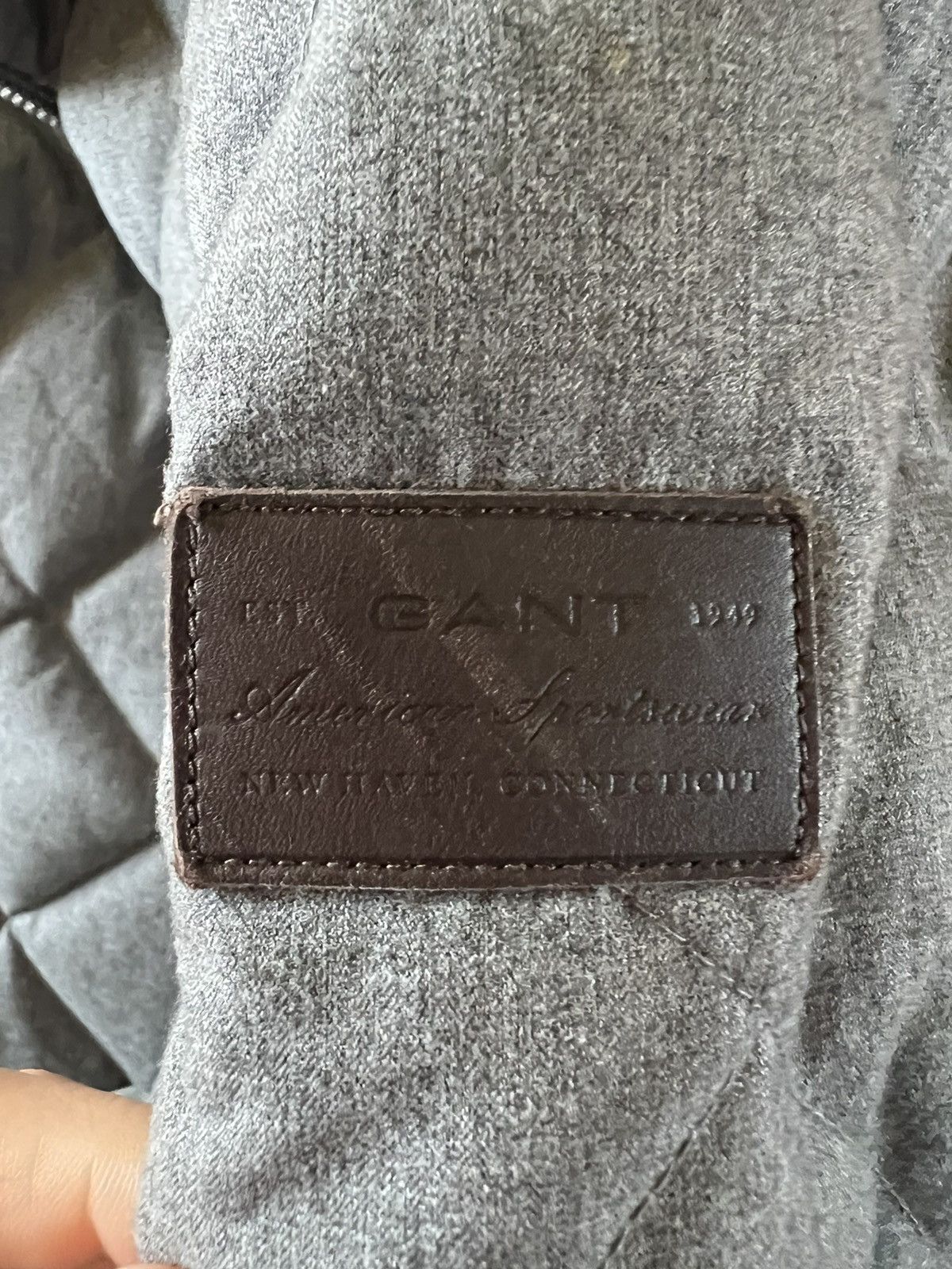Gant × Vintage Vintage Gant Down Bomber Jacket Size US S / EU 44-46 / 1 - 3 Thumbnail