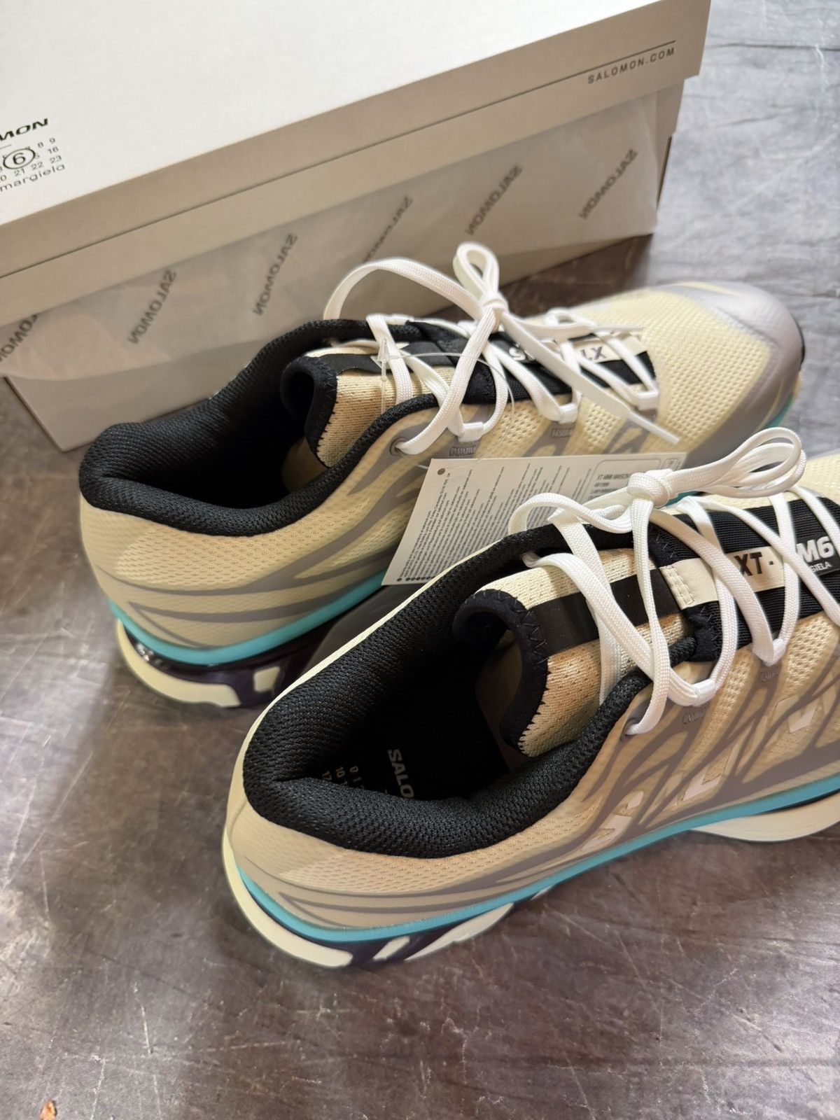 Maison Margiela × Salomon Salomon XT-MM-6 MM6 Maison Margiela Asparagus Green Size US 13 / EU 46 - 2 Thumbnail