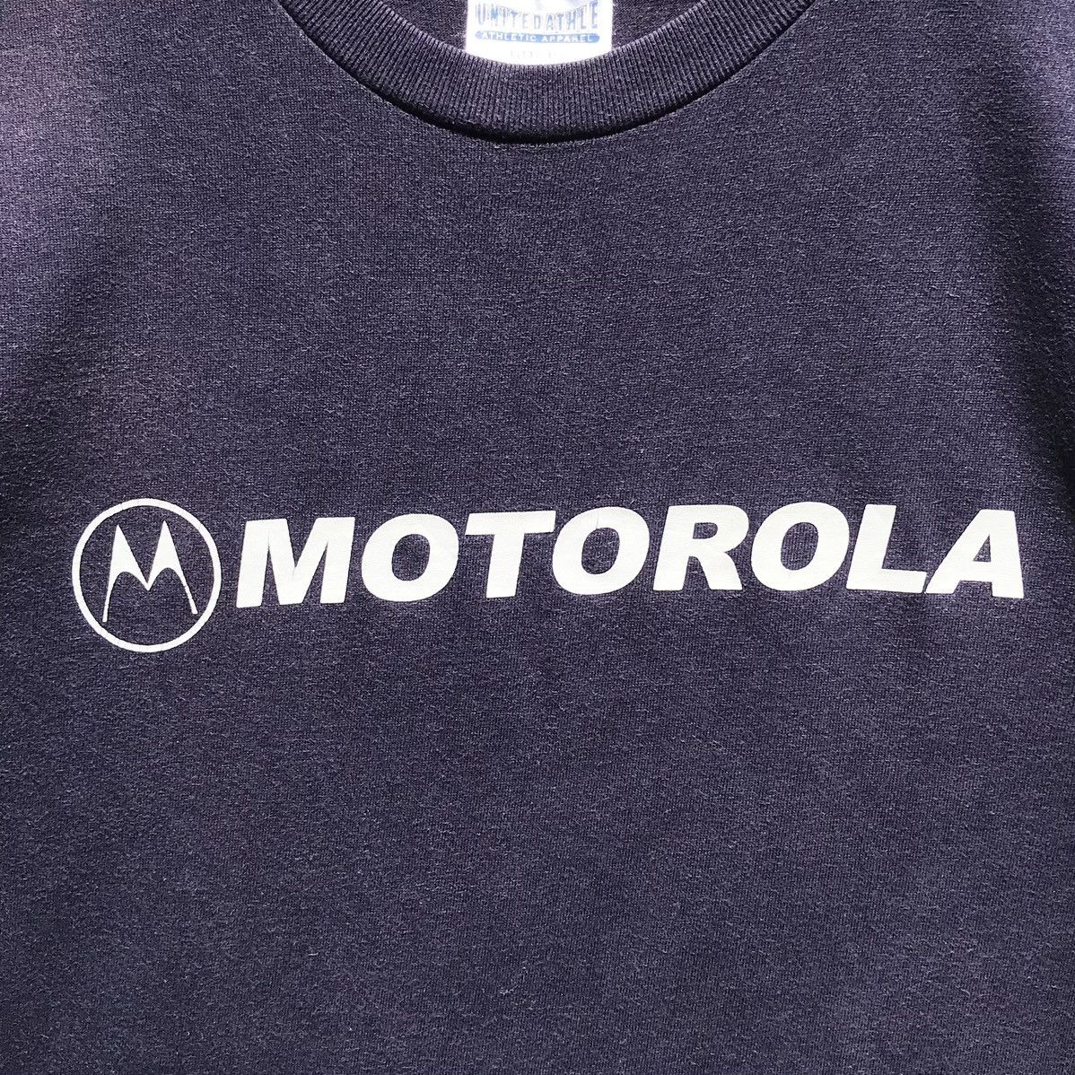 Motorola × Vintage 💥Distressed💥Vintage Motorola Mobile Phone Tee Size US S / EU 44-46 / 1 - 11 Thumbnail