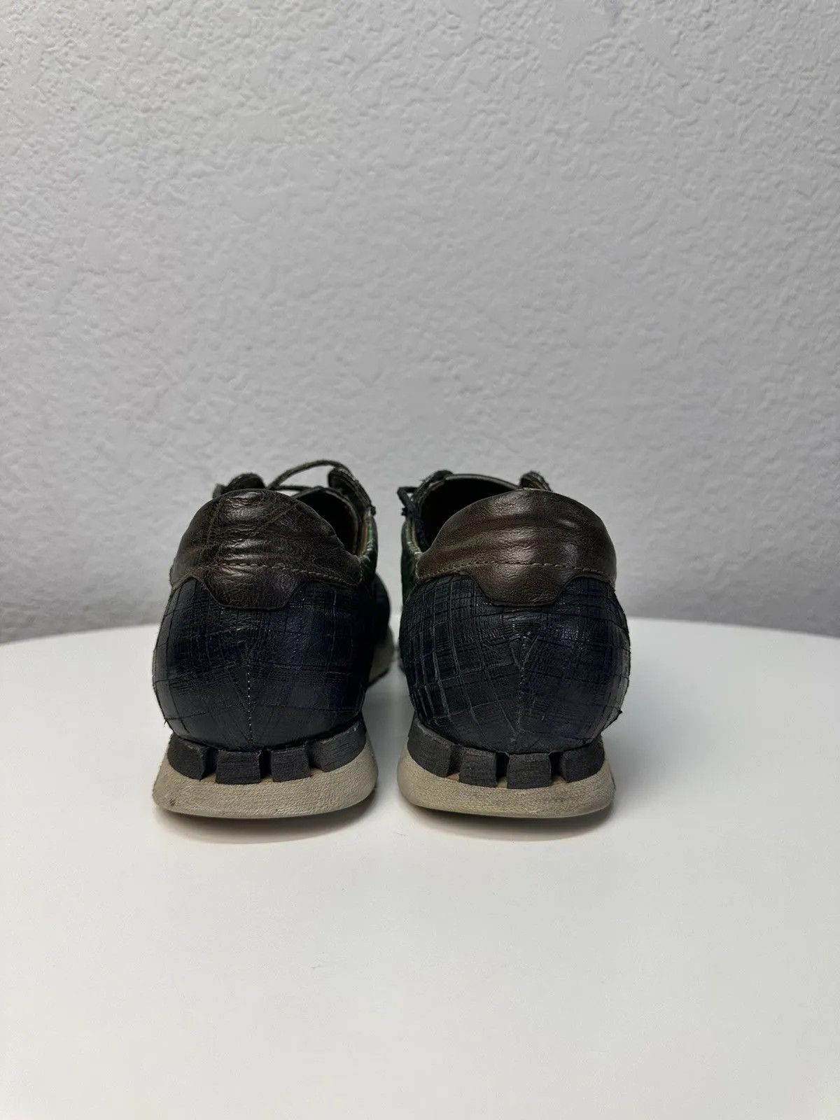 A.S.98 Vintage Leather Shoes AS 98 Western Avantgarde Italy Guidi Size US 8 / IT 38 - 6 Thumbnail
