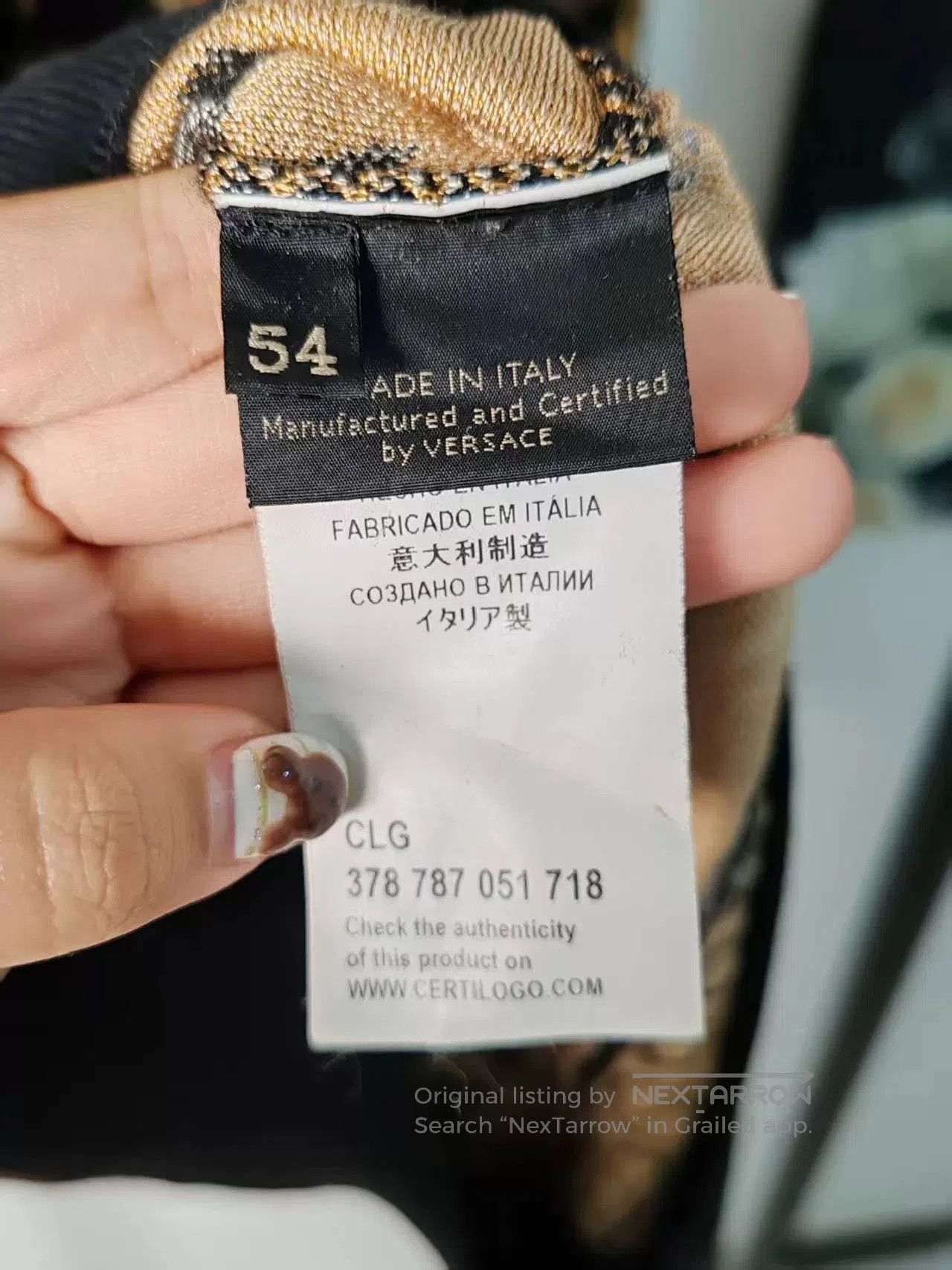 Versace Versace Knit Sweater Size 54, Authentic. Size US M / EU 48-50 / 2 - 4 Thumbnail