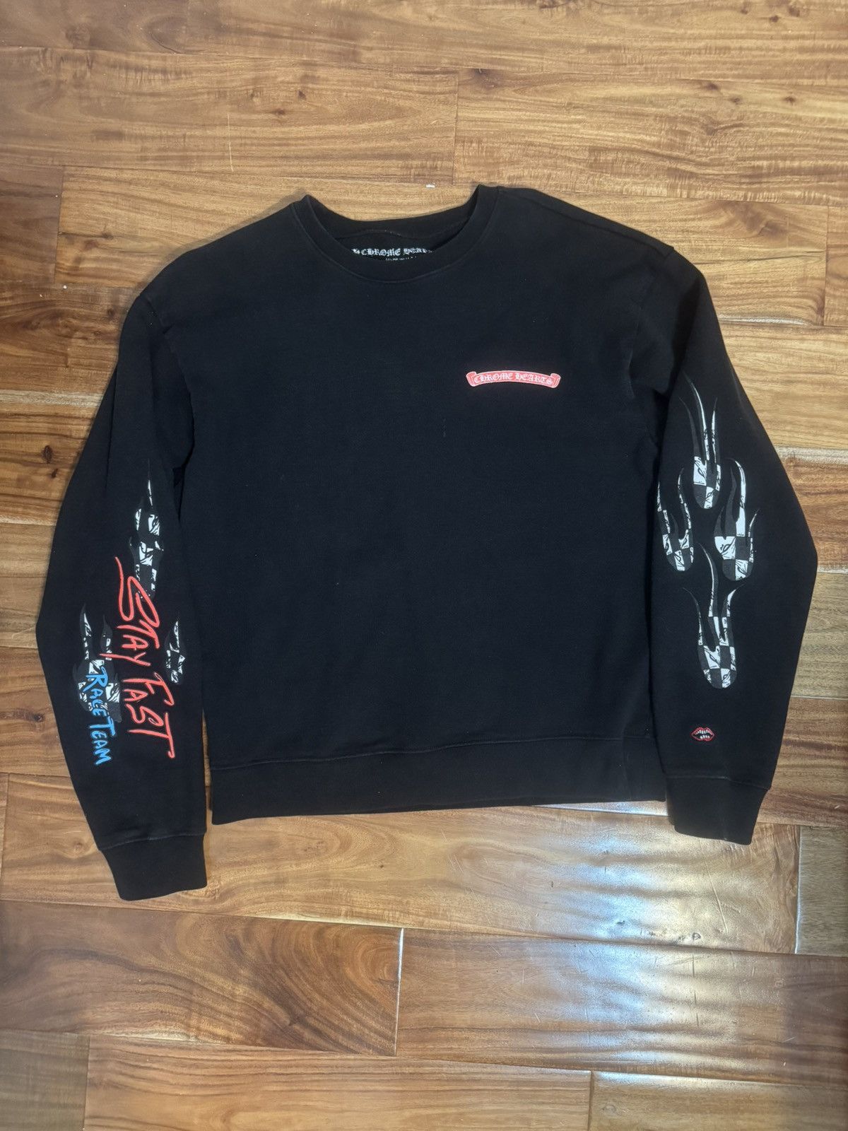 Chrome Hearts Chrome hearts matty boy stay fast crewneck Size US S / EU 44-46 / 1 - 1 Thumbnail