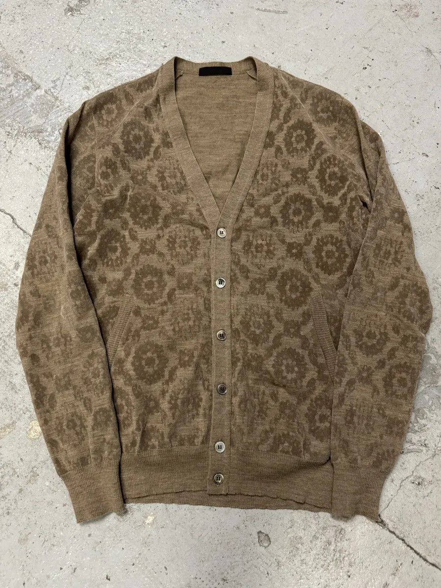 Undercover FW2010 Undercover Camel Wool Jacquard Cardigan Size US M / EU 48-50 / 2 - 4 Thumbnail