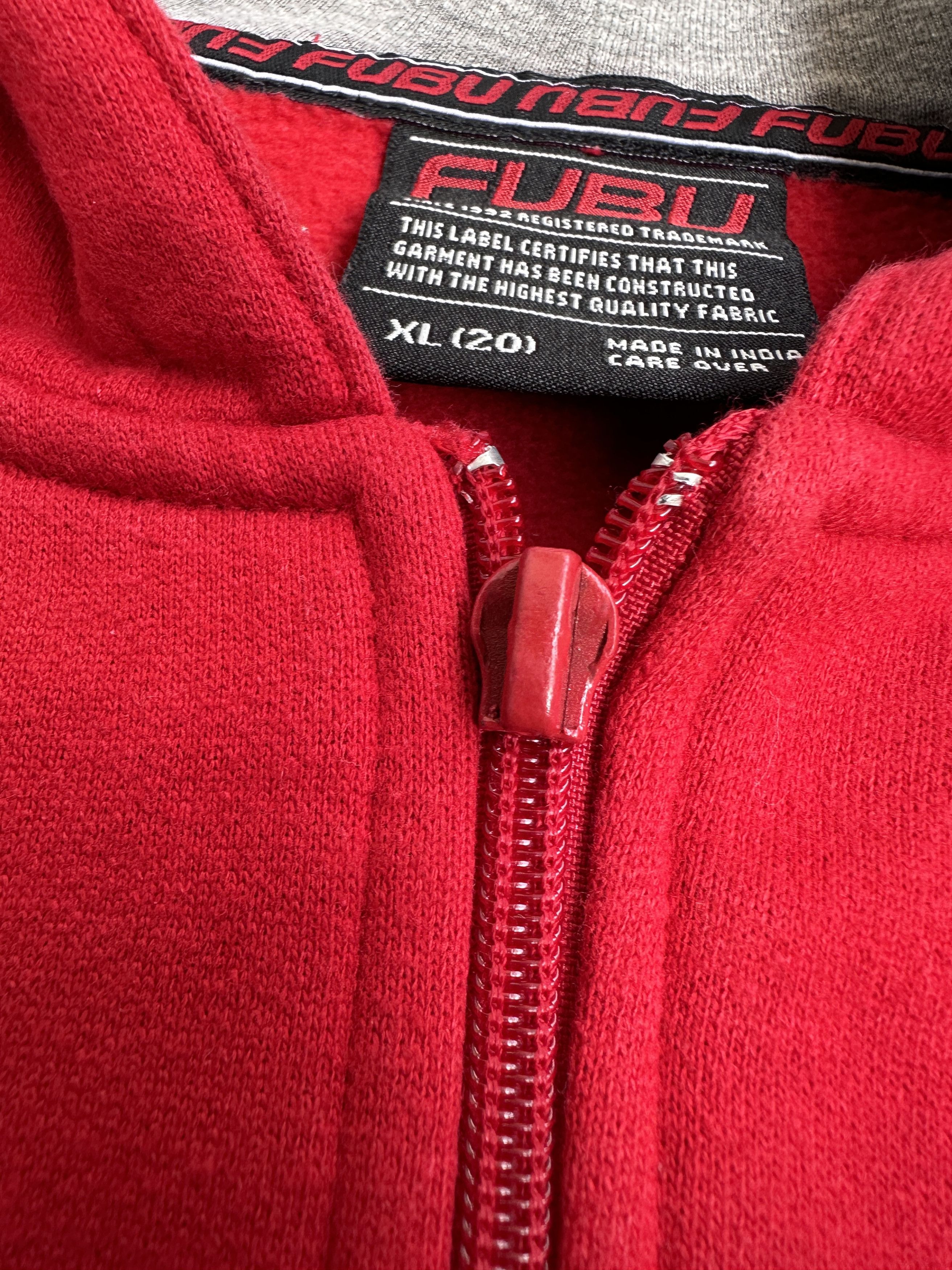 Fubu Vintage FUBU Queens university zip hoodie usa L Size US L / EU 52-54 / 3 - 5 Thumbnail