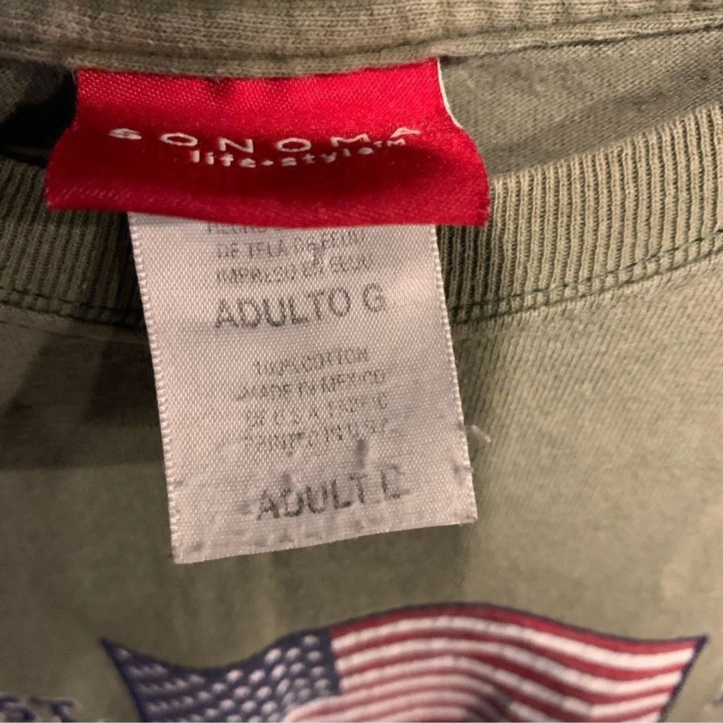Sonoma Sonoma Patriotic Flag Tshirt Size US L / EU 52-54 / 3 - 2 Thumbnail