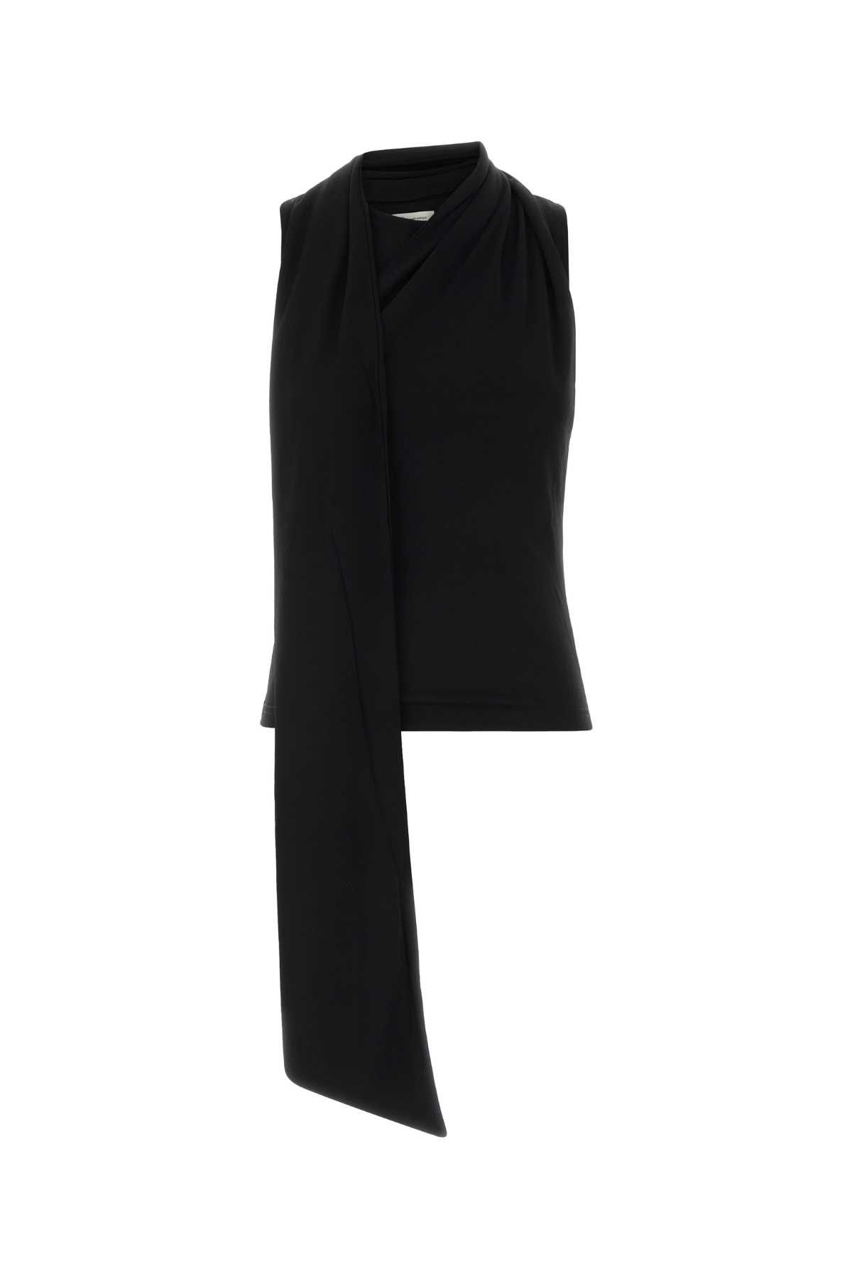 AMI Black Jersey Top Size XS / US 0-2 / IT 36-38 - 1 Thumbnail