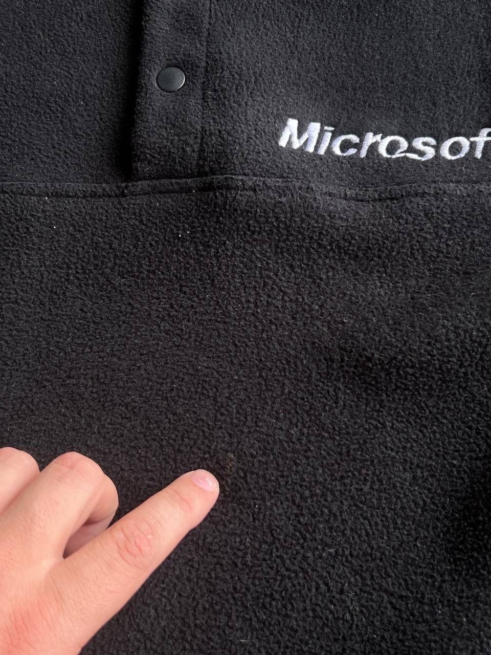Microsoft Vintage microsoft sweatshirt 2000s Sherpa fleece Size US M / EU 48-50 / 2 - 5 Thumbnail