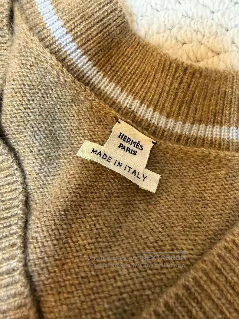 Hermes Hermes Fair Isle Snowflake Cashmere Long Cardigan Size XXS / US 00 / IT 34 - 3 Thumbnail