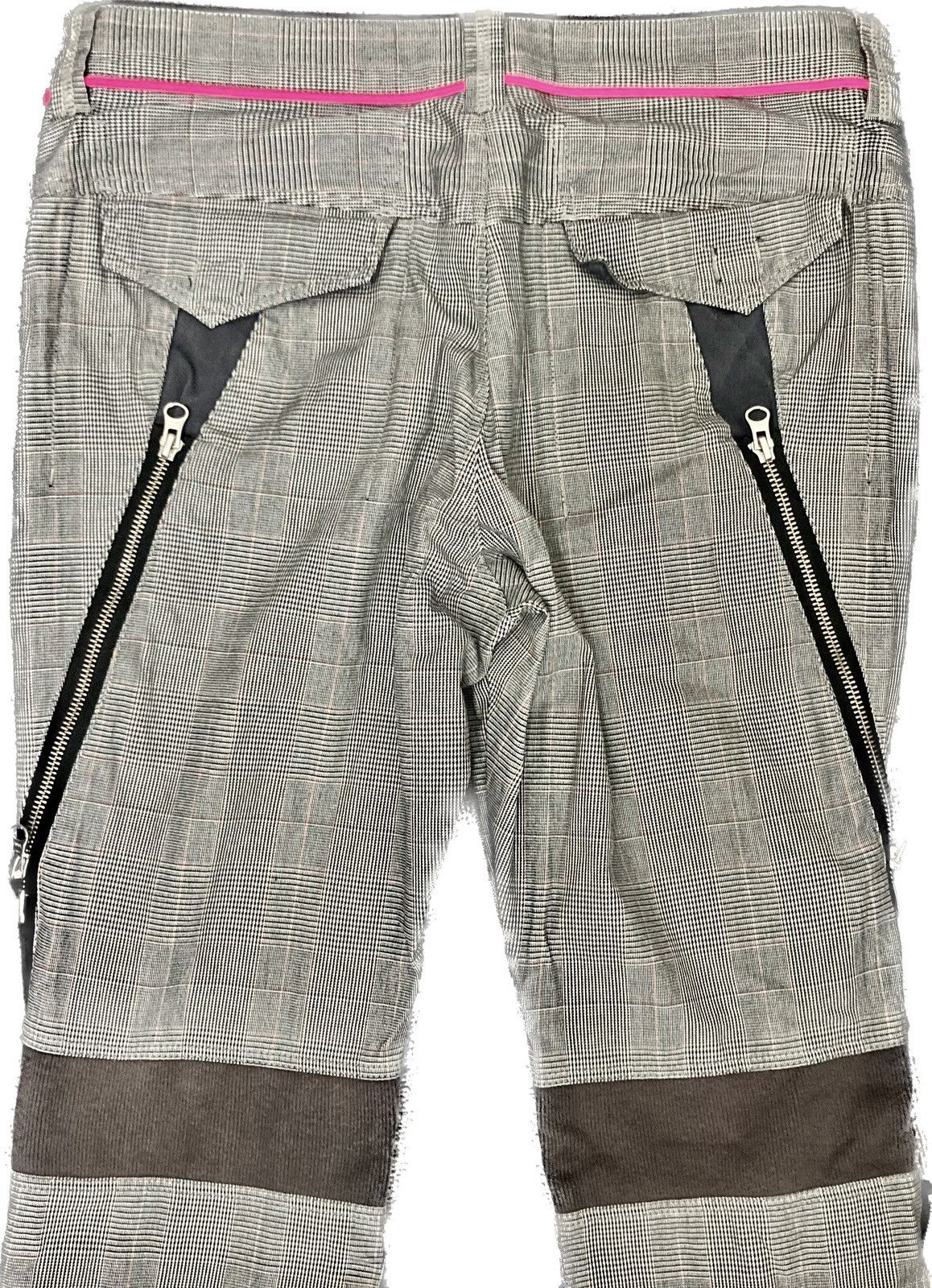 PPFM PPFM y2k 00s Unusual eccentric slacks+cargo+bondage pants Size US 33 - 10 Thumbnail