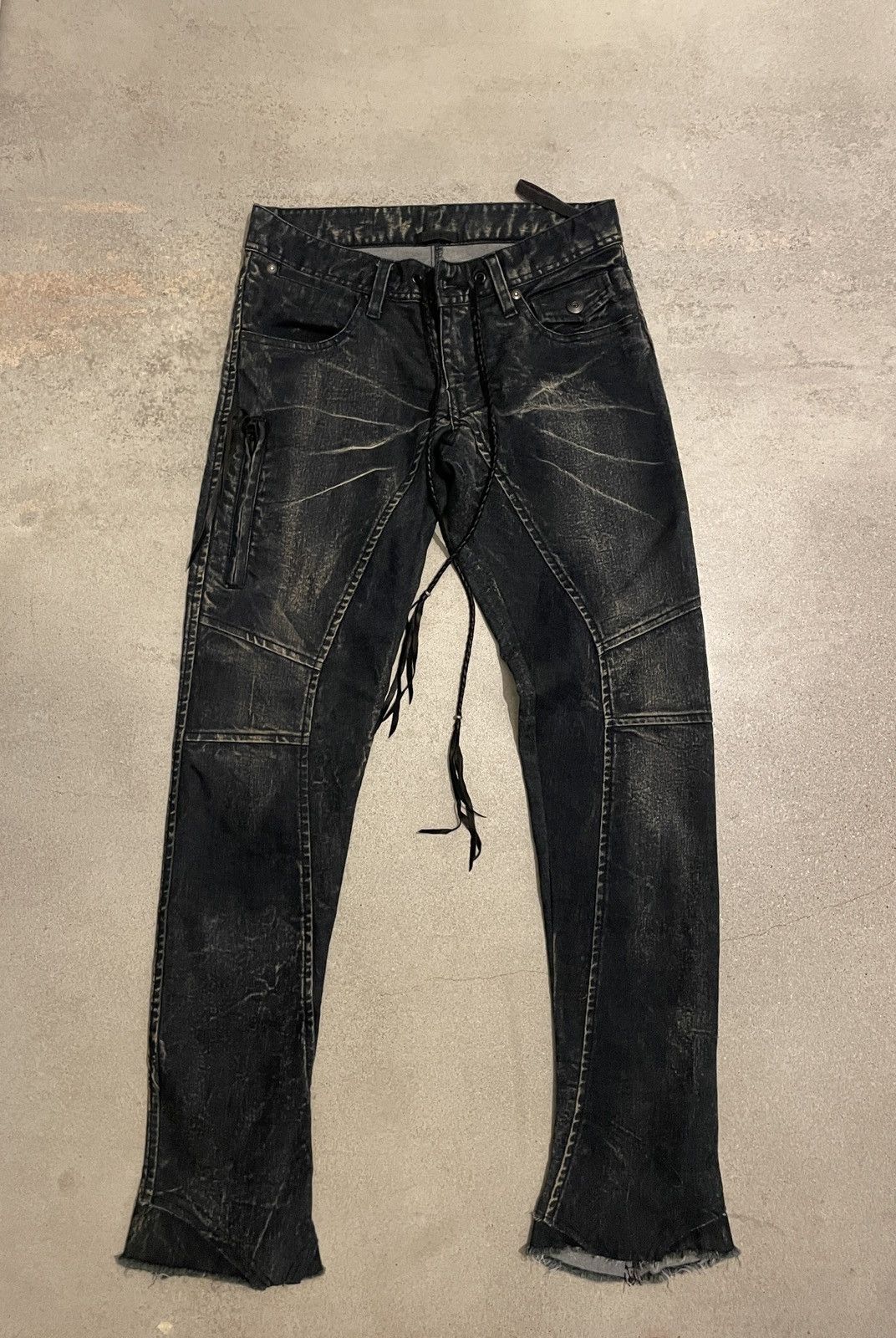 Japanese Brand × KMRii kmrii tassel flare denim Size US 28 / EU 44 - 3 Thumbnail