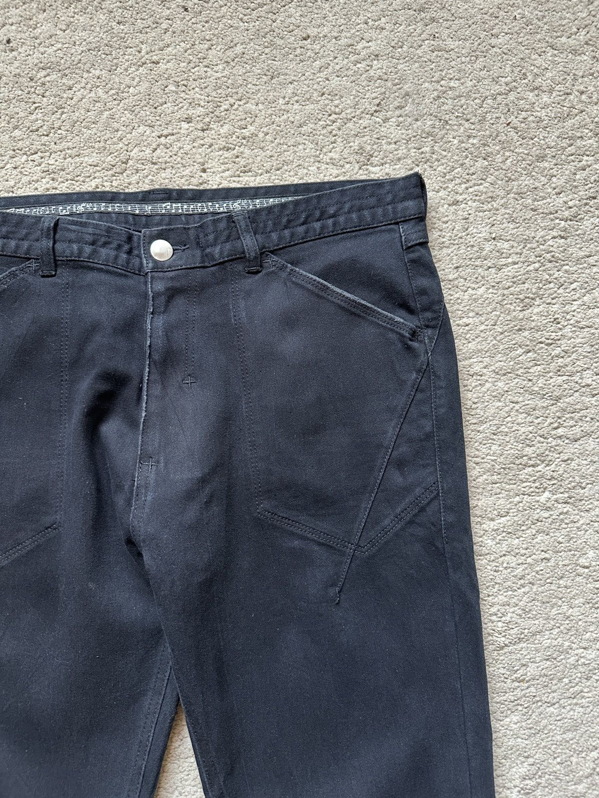 Number (N)ine NUMBERNINE Black Jeans Size US 32 / EU 48 - 3 Thumbnail