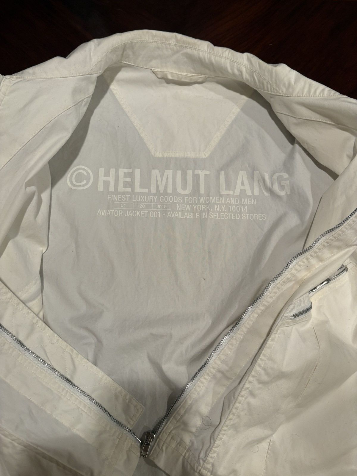 Helmut Lang Helmet Lang aviator jacket Size US L / EU 52-54 / 3 - 4 Thumbnail