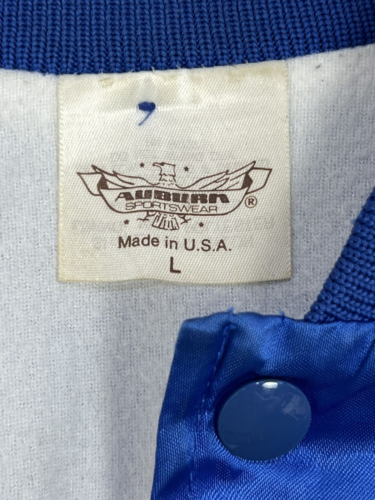 NASCAR Vintage NASCAR American #1 Motorsport Satin Blue Jacket Size US L / EU 52-54 / 3 - 10 Thumbnail