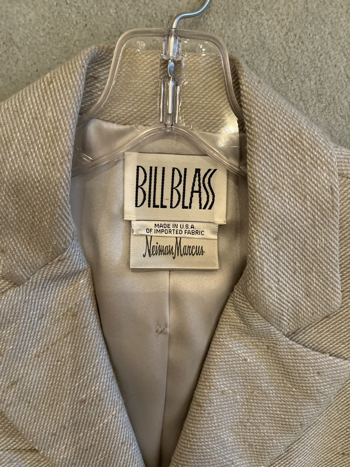 Bill Blass Bill Blass Grey Blazer Size M / US 6-8 / IT 42-44 - 2 Thumbnail