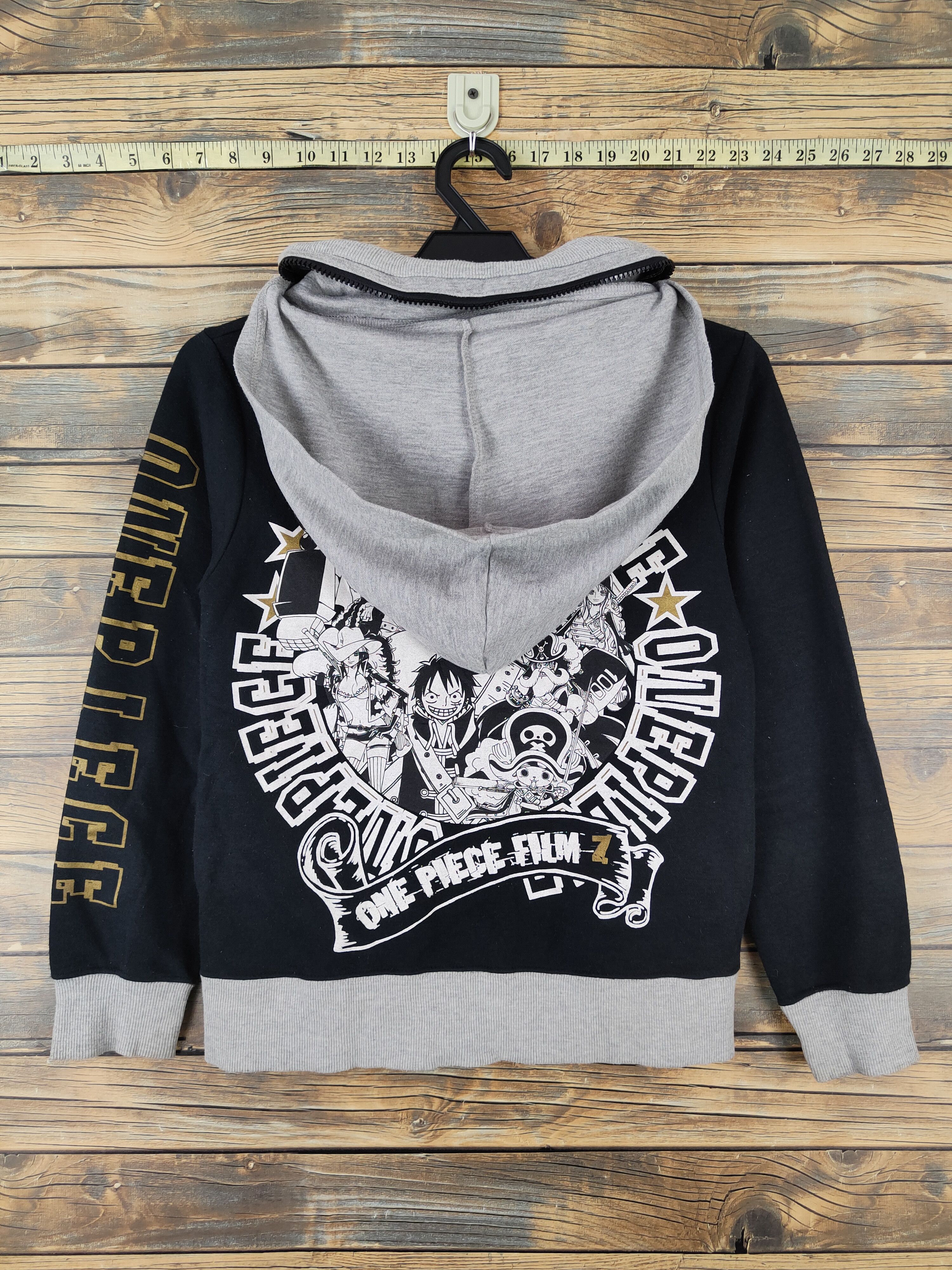 Anima × Movie × One Piece One Piece Black Hoodie Sweaters #W1131 