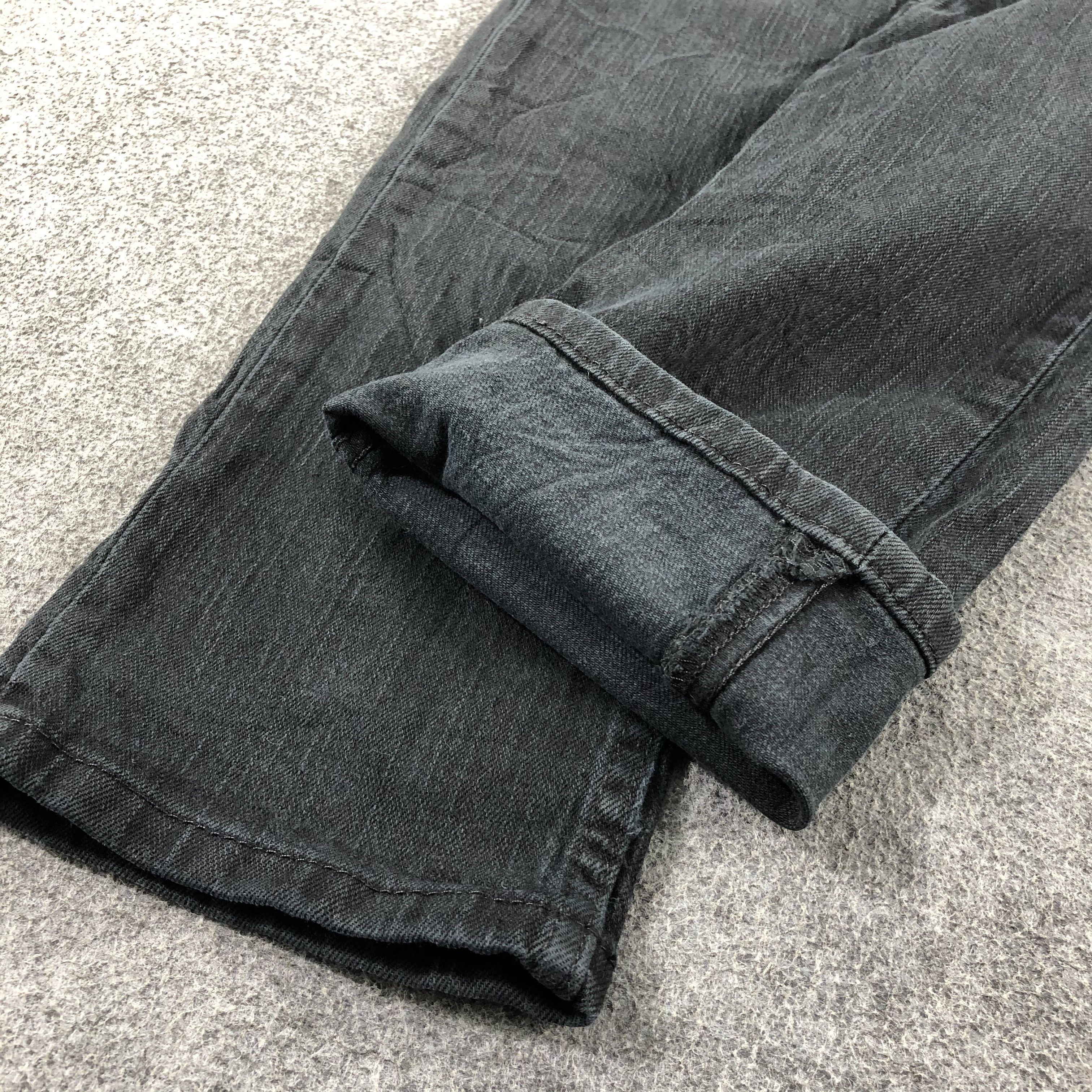 Levi's Vintage Faded Black Levis 511 Jeans-J2635 Size US 31 - 6 Thumbnail