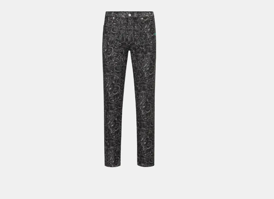 image of Dior O1W1Db10324 Jardin Slim Fit Jeans In Grey, Men's (Size 30)