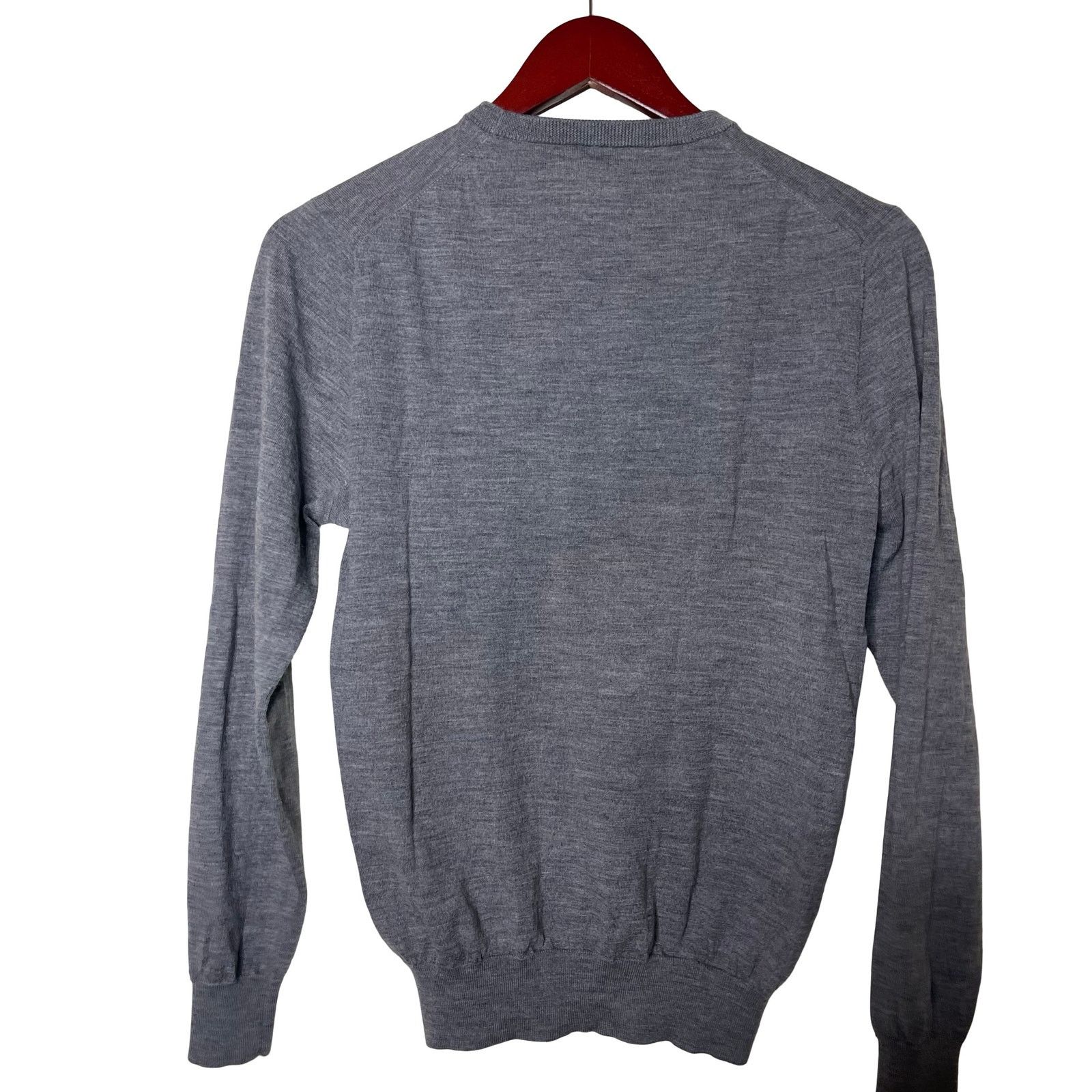 Suitsupply Suitsupply grey merino wool pullover sz M Size US M / EU 48-50 / 2 - 3 Thumbnail