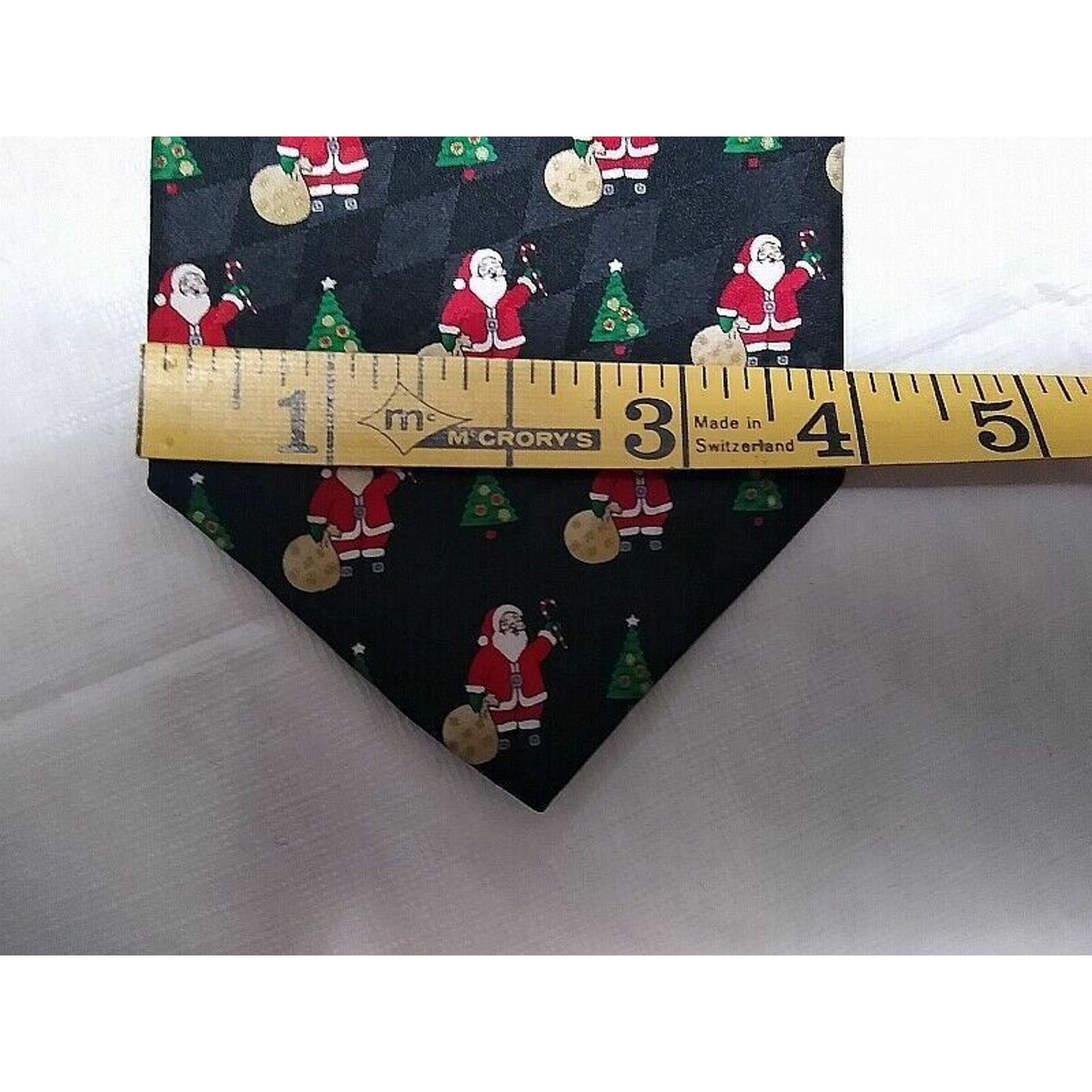 Other Santa, Candy Cane, Cmas Tree Tie Holiday Season! Hallmark Size ONE SIZE - 6 Thumbnail