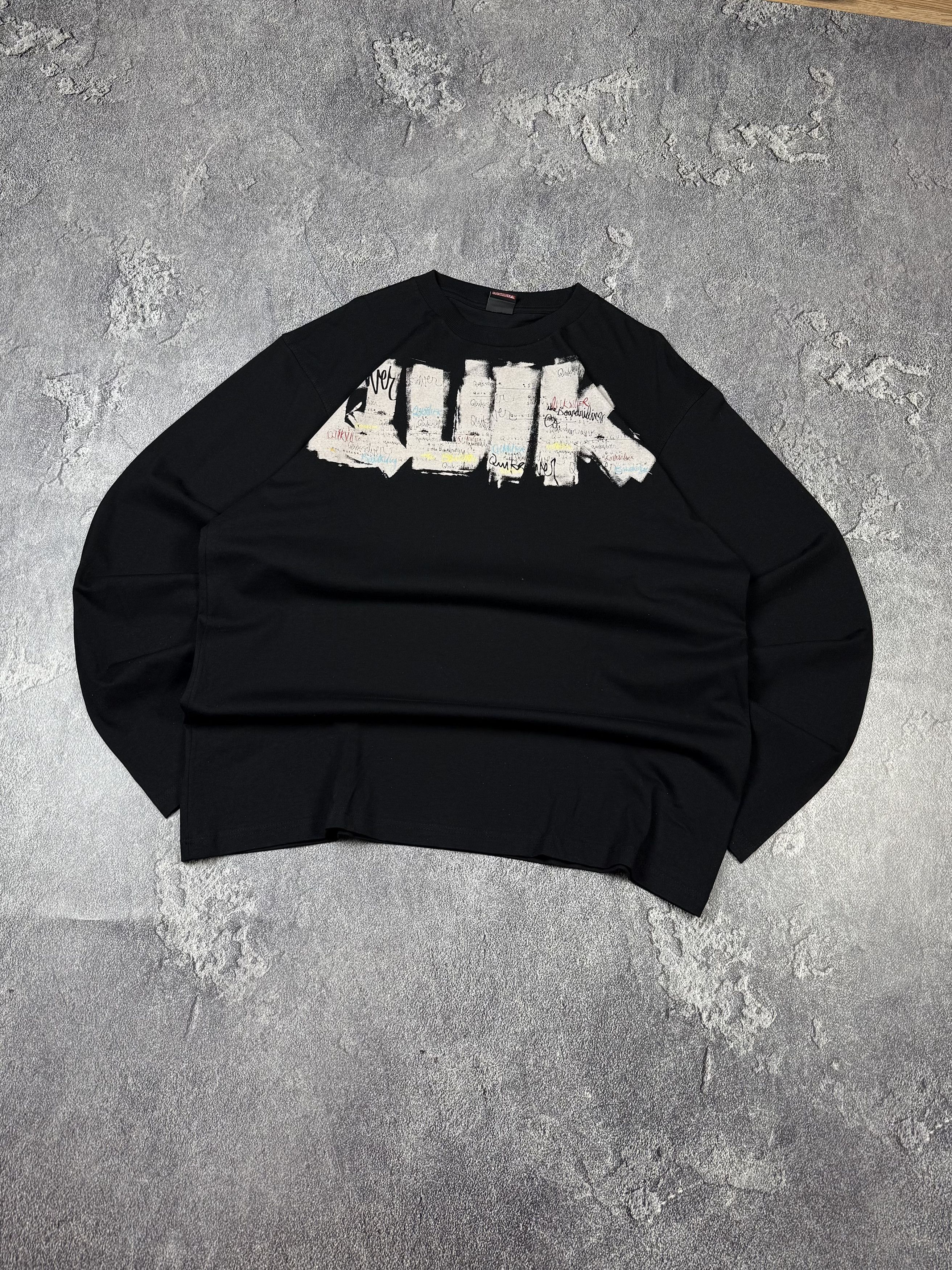 Quiksilver Y2K Quiksilver Graphic Print 2000s Surf Style Longsleeve Size US XL / EU 56 / 4 - 2 Thumbnail