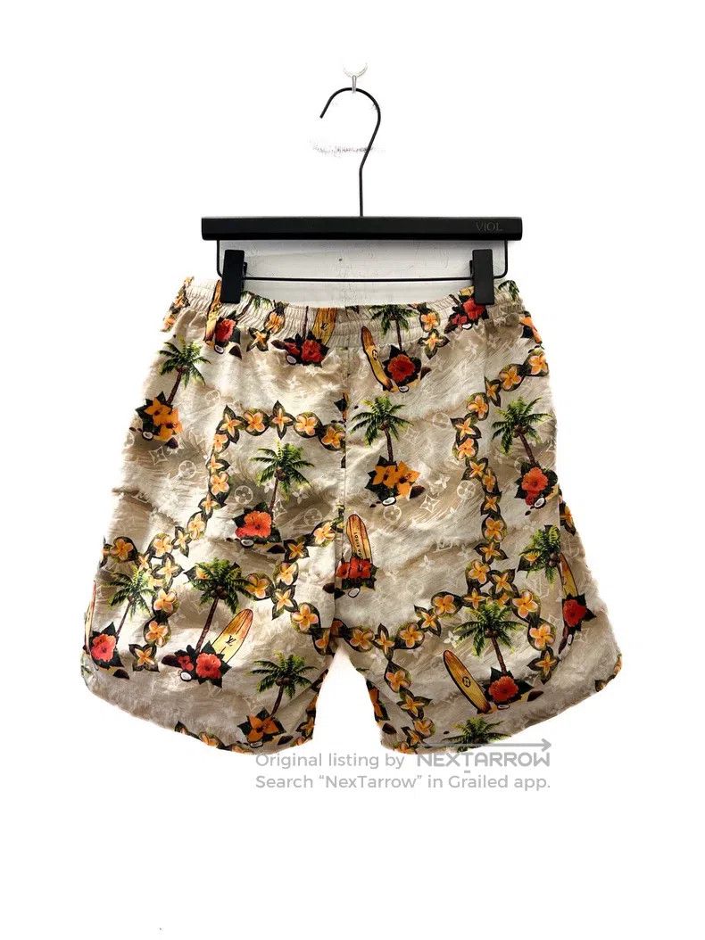 Louis Vuitton Louis Vuitton size m Floral presbyopic shorts Size US 28 / EU 44 - 2 Thumbnail