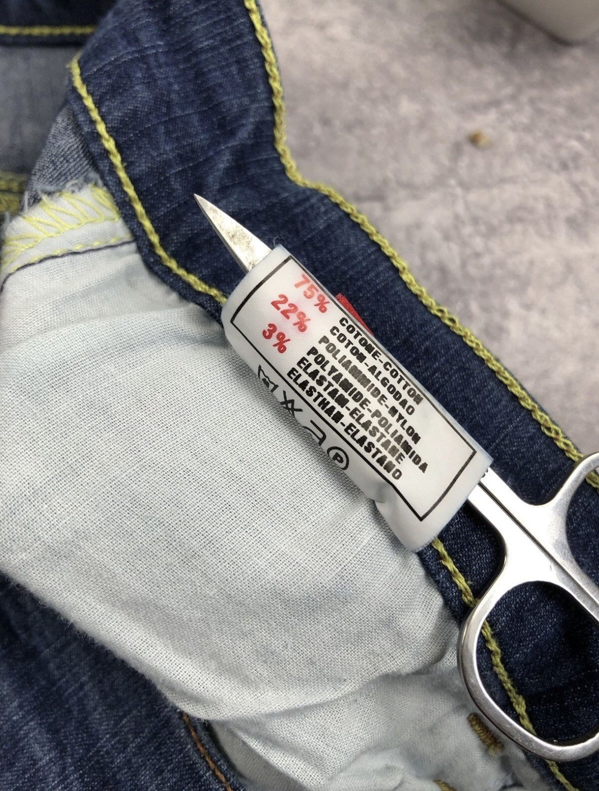 Miss Sixty MISS SIXTY Vintage 29 Size Flared Streetwear Avantgarde Y2k Size 29" - 18 Thumbnail
