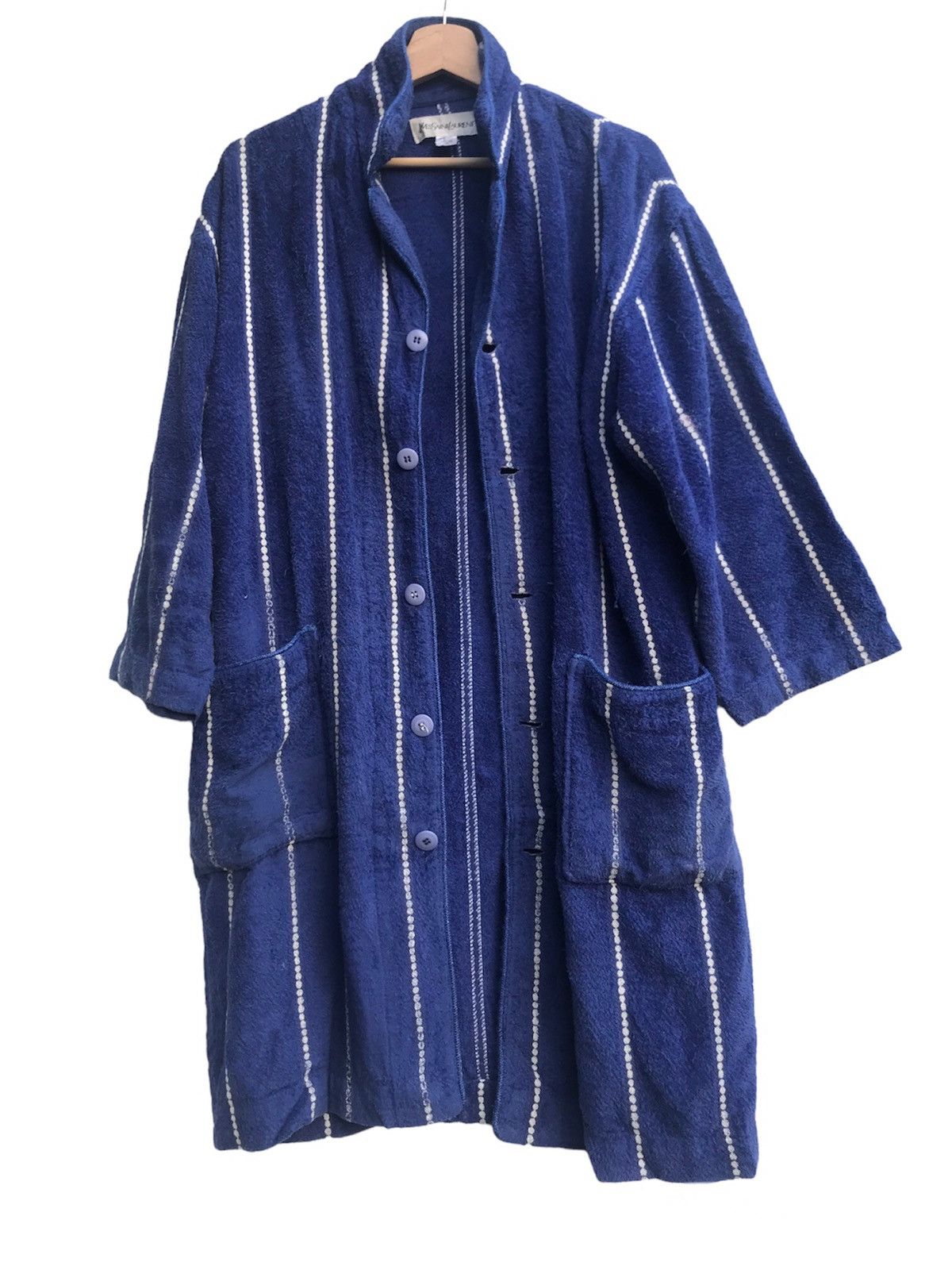 Vintage × Yves Saint Laurent Vintage YvesSaintLaurent Button Ups Robe Size US M / EU 48-50 / 2 - 2 Thumbnail