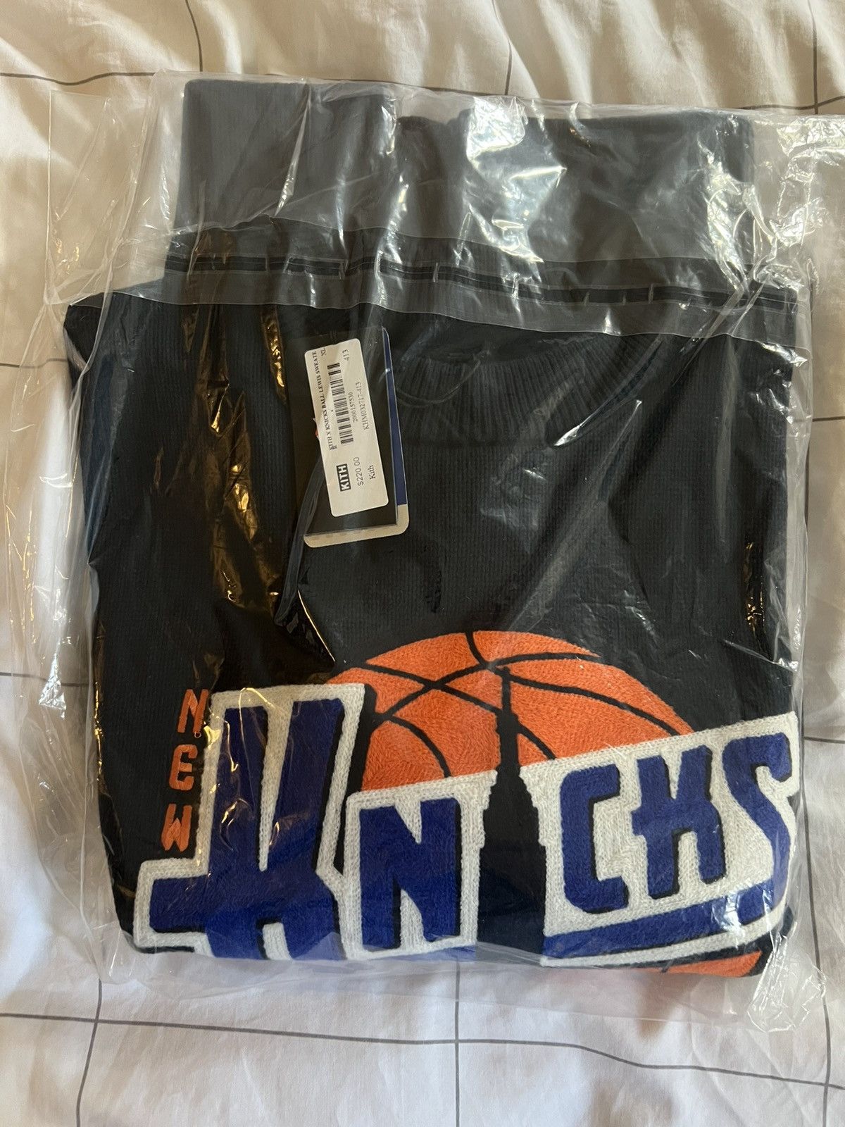 Kith Kith for NY Knicks Ball Lewis Sweater Nocturnal Size XL Size US XL / EU 56 / 4 - 7 Thumbnail