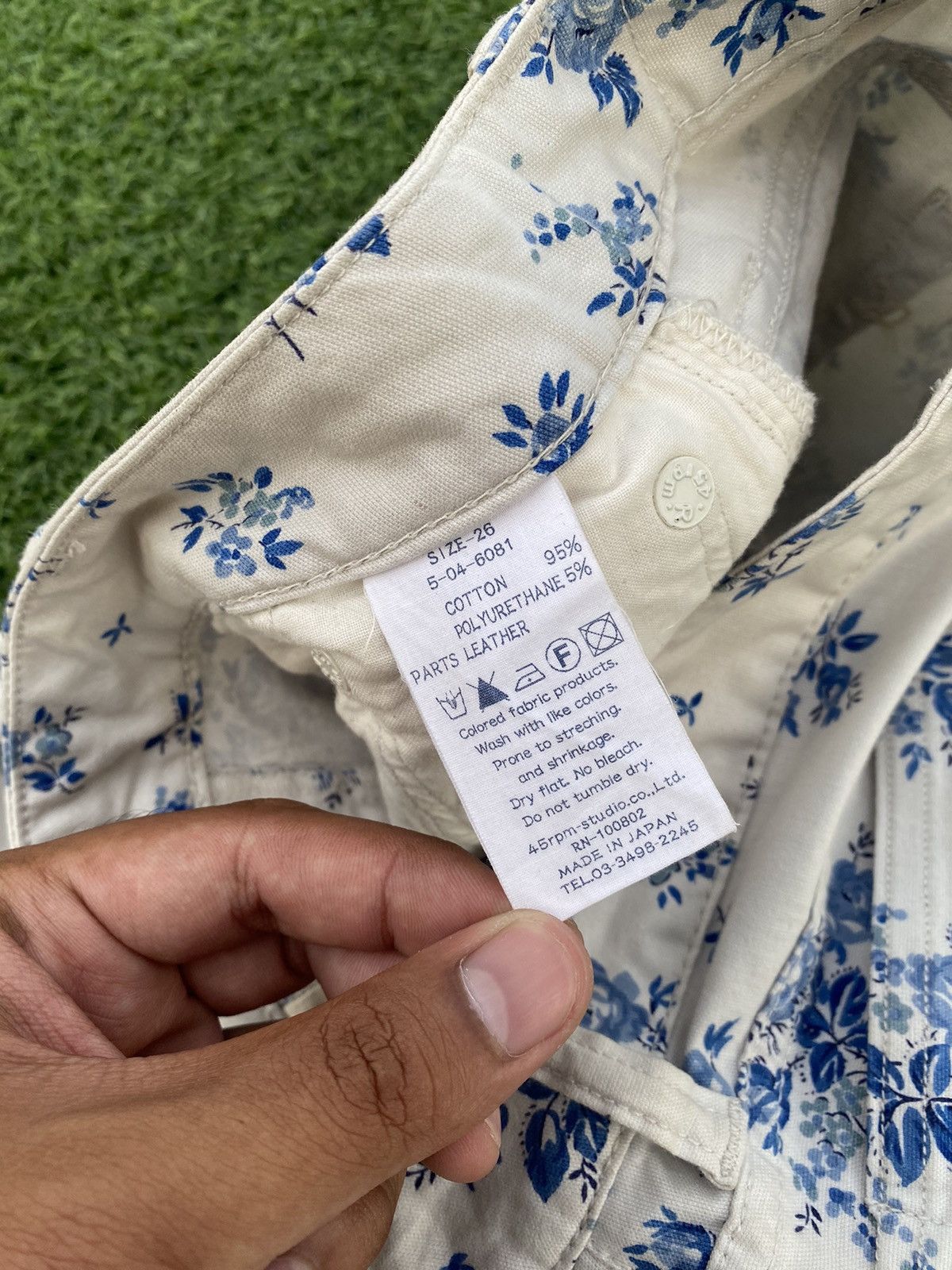 45rpm 45RPM FLOWER AOP PANTS Size 26" / US 2 / IT 38 - 9 Thumbnail