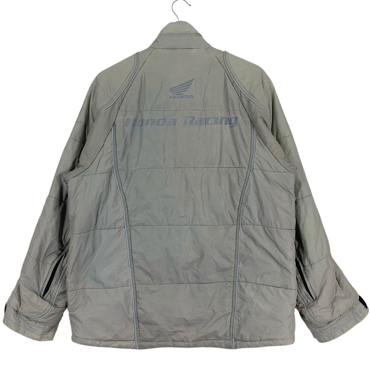 Honda Vintage Honda Racing Full Zipper Puffer Jacket Size US L / EU 52-54 / 3 - 9 Thumbnail