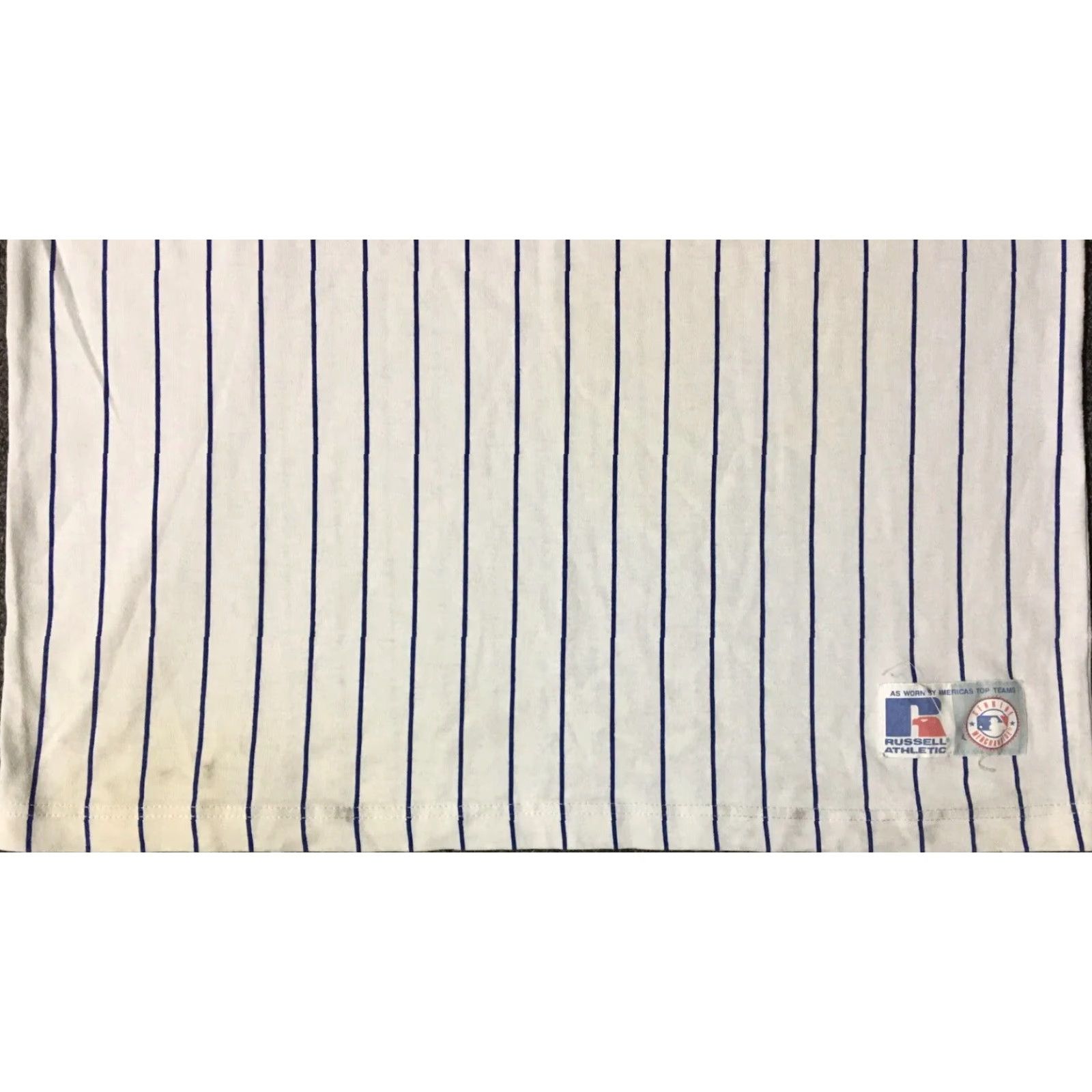 Russell Athletic VINTAGE Russell Athletic Chicago Bulls Jersey Shirt M L USA Striped 90s Grunge Short Sleeve T-Shirt Mens Size US M / EU 48-50 / 2 - 3 Thumbnail