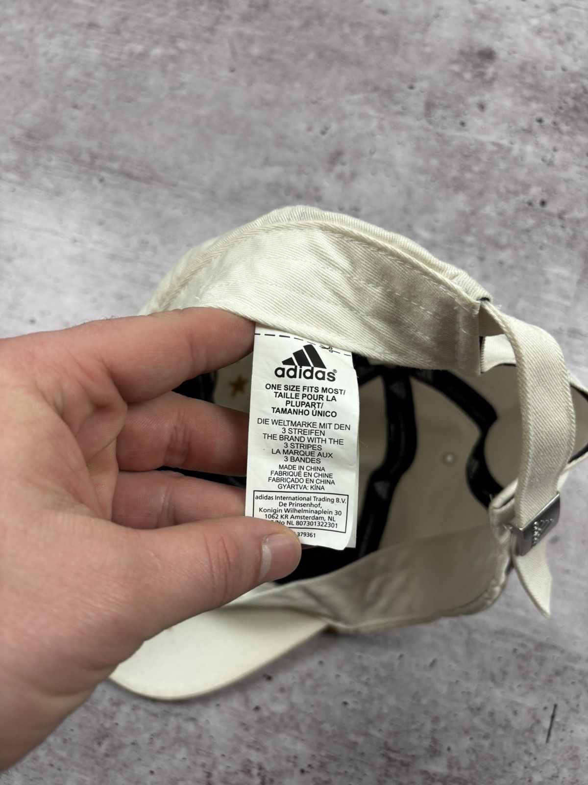Adidas × Vintage Adidas x Germany vintage cap OS Size ONE SIZE - 5 Thumbnail
