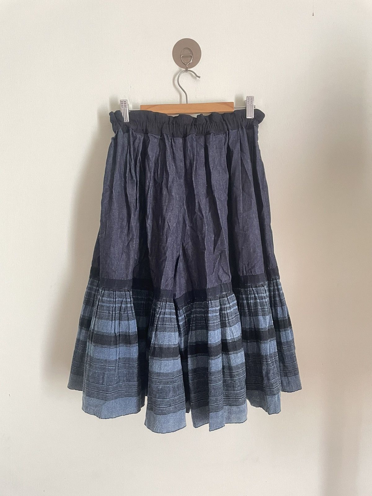 TIGRE BROCANTE Tigre Brocante Indigo Wide Leg Pants Size 26" / US 2 / IT 38 - 1 Thumbnail