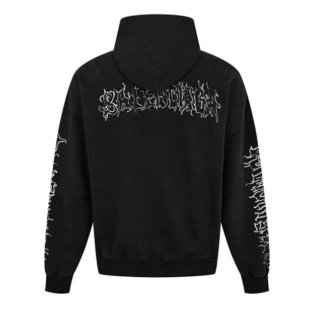 Balenciaga Metal Logo Hoodie Size US M / EU 48-50 / 2 - 2 Thumbnail