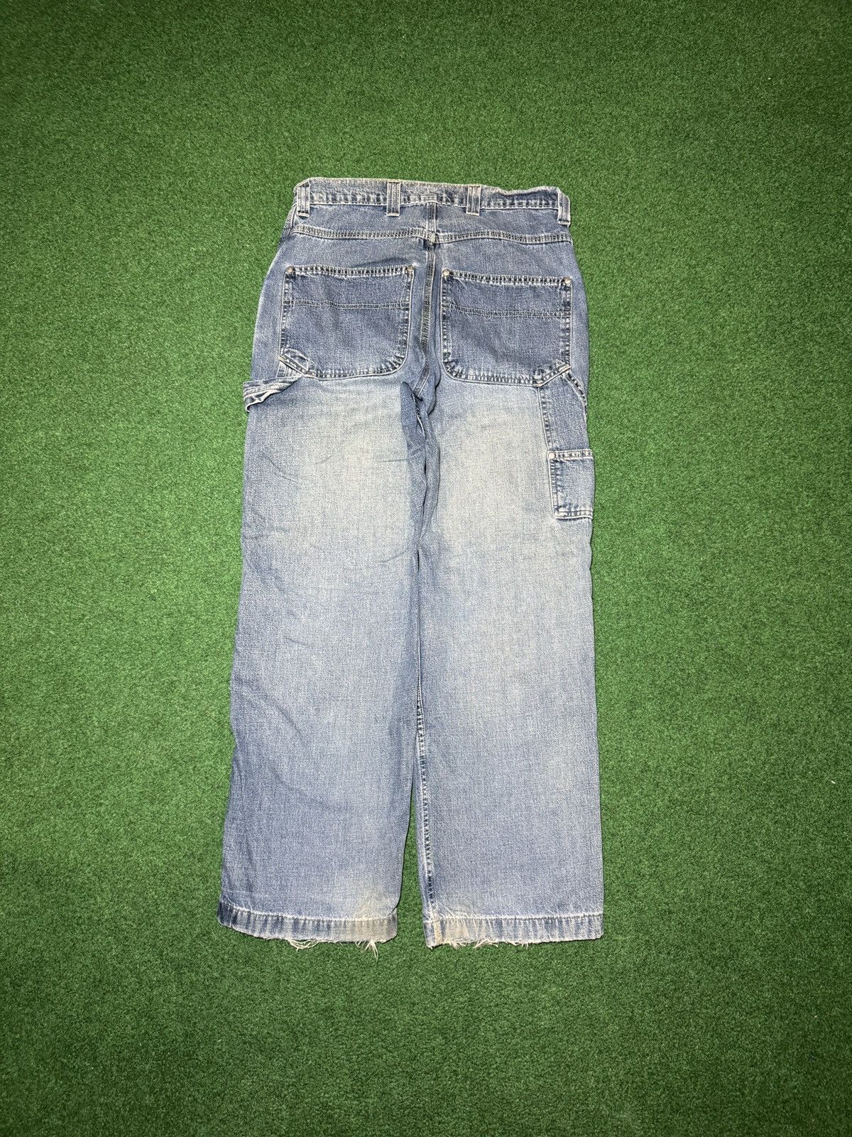 Vintage Vintage 90s Carpenter Baggy Wide Leg Skater 32x30 Jeans Size US 32 / EU 48 - 1 Thumbnail
