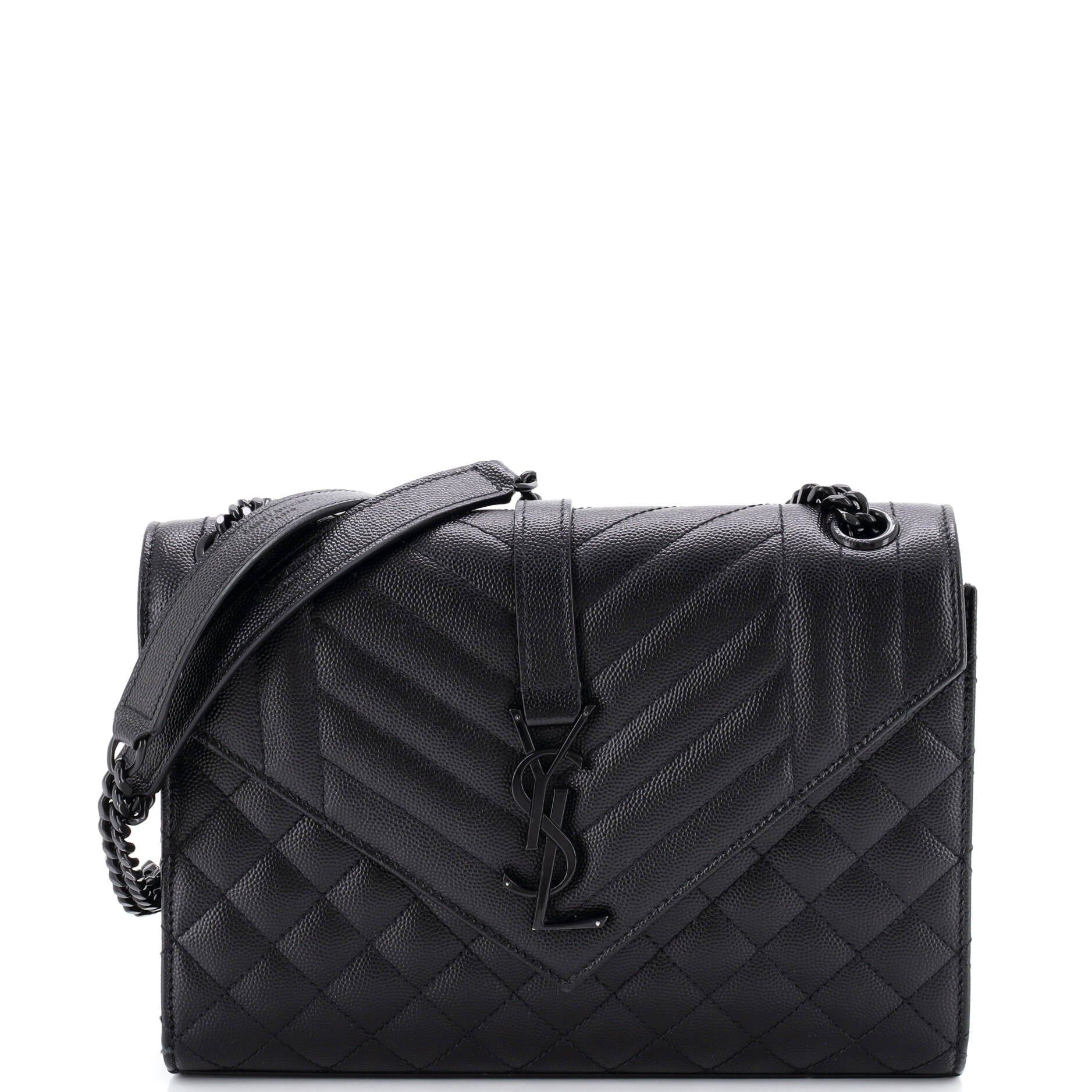 Saint Laurent Paris Classic Monogram Envelope Satchel Size ONE SIZE - 1 Thumbnail
