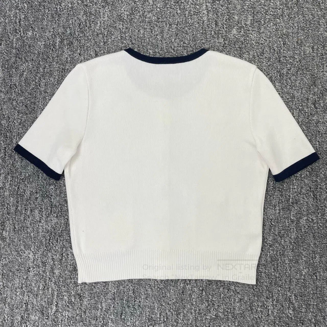 Miu Miu Miumiu Short-Sleeve Knit Cardigan. Size S / US 4 / IT 40 - 2 Thumbnail