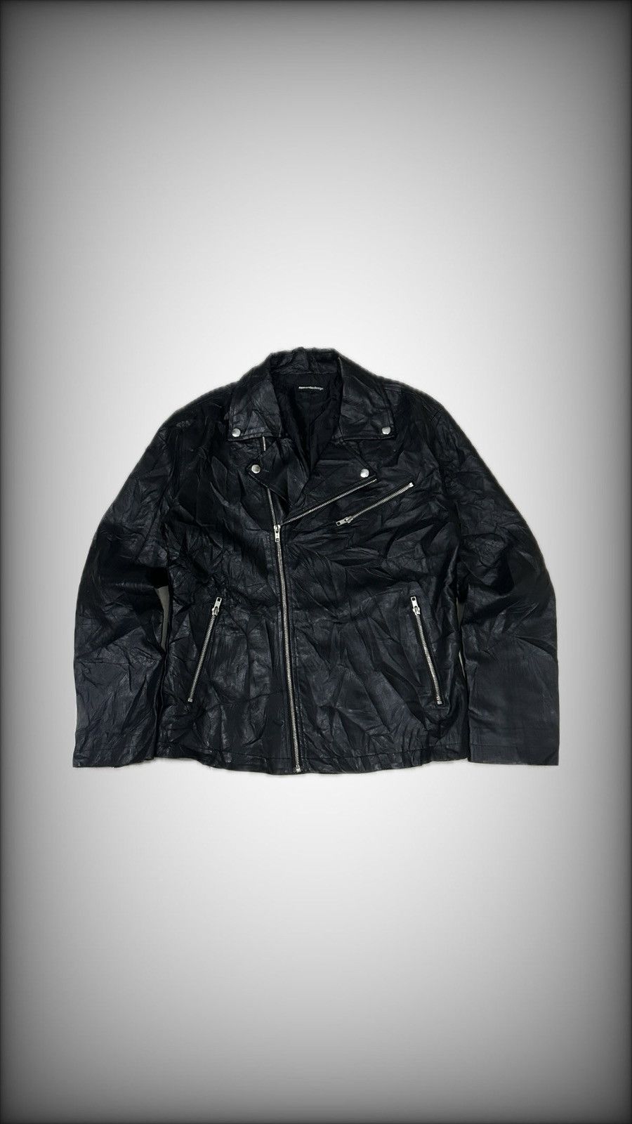 semanticdesign RARE🔥 SEMANTIC DESIGN LEATHER BIKER JACKET Size US L / EU 52-54 / 3 - 1 Thumbnail